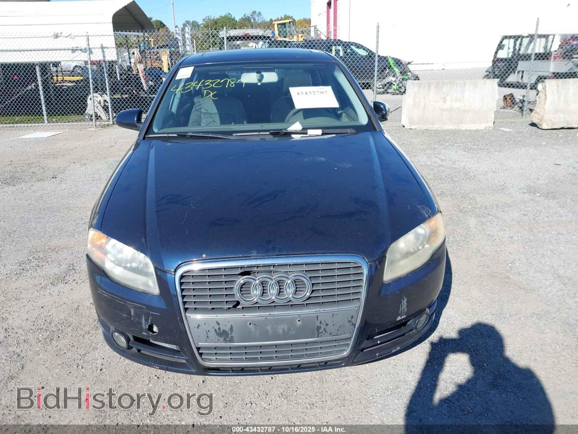2007 AUDI A4 - VIN: WAUAF78E67A060667 - Photo 6