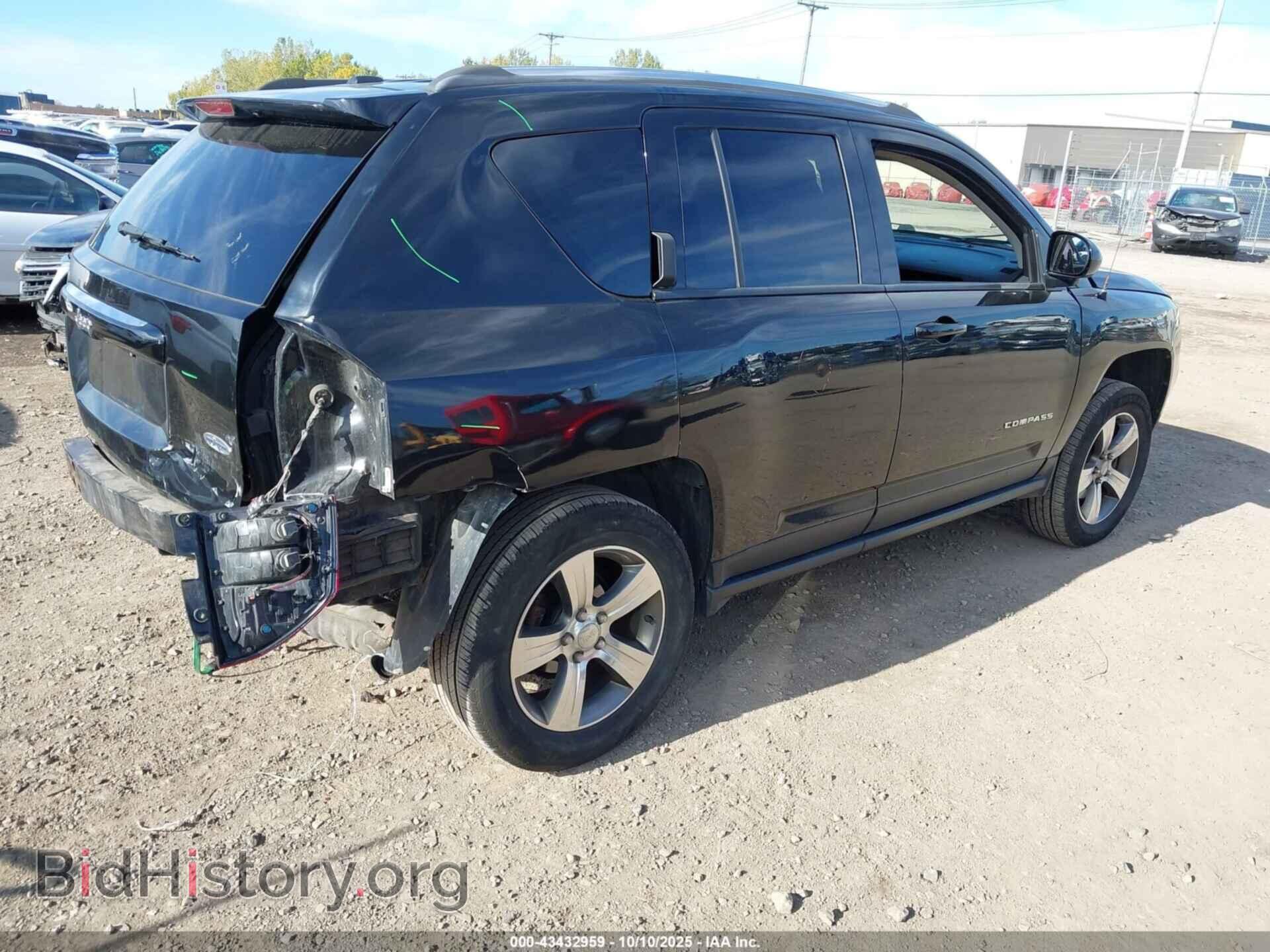 2017 JEEP COMPASS - VIN: 1C4NJDEB9HD193368 - Фото 4