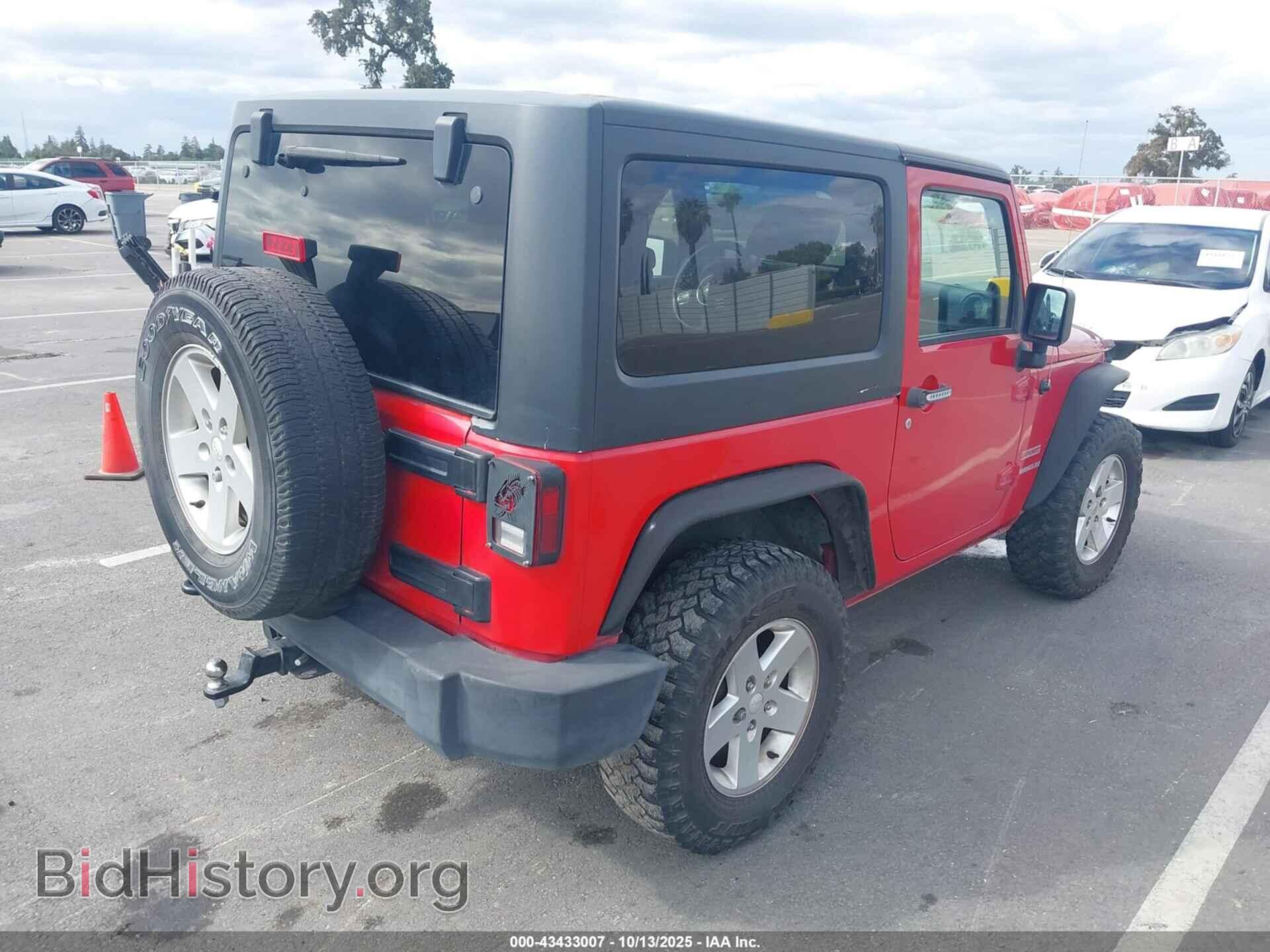 2011 JEEP WRANGLER - VIN: 1J4AA2D13BL501640 - Фото 4