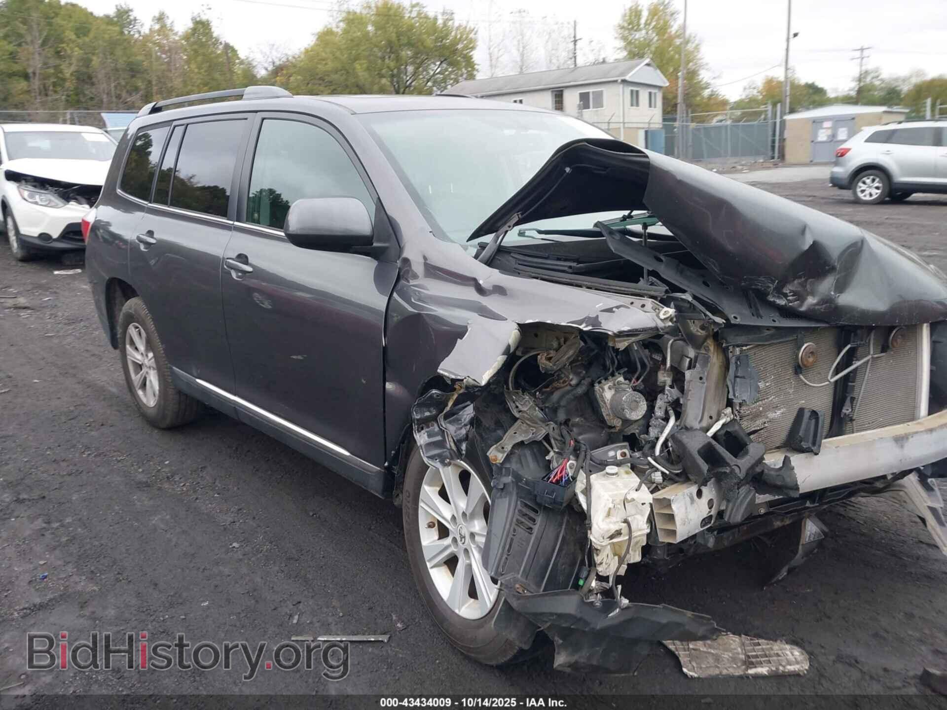Photo 5TDBK3EH7CS107972 - TOYOTA HIGHLANDER 2012