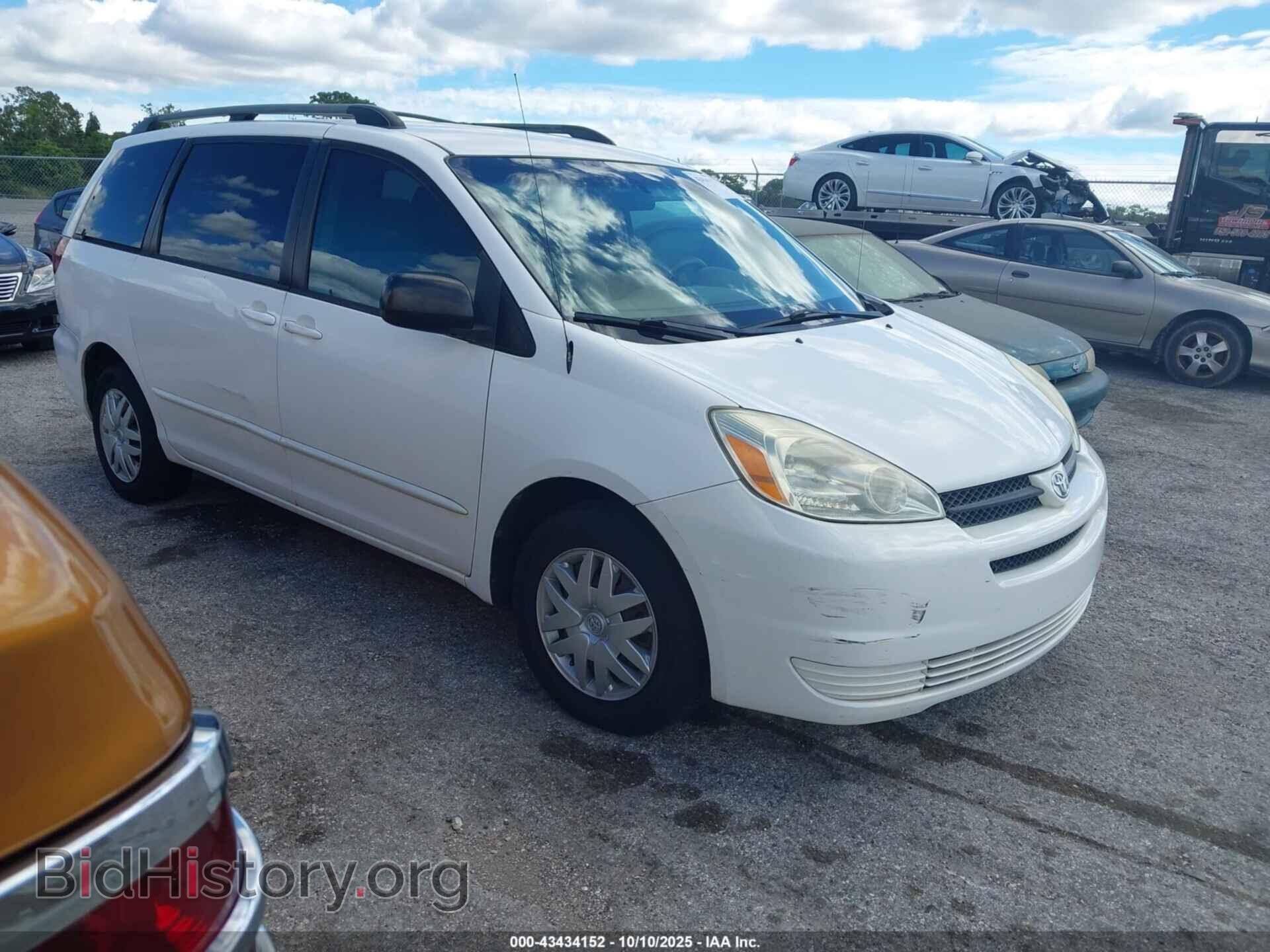 Фотография 5TDZA23C65S386921 - TOYOTA SIENNA 2005