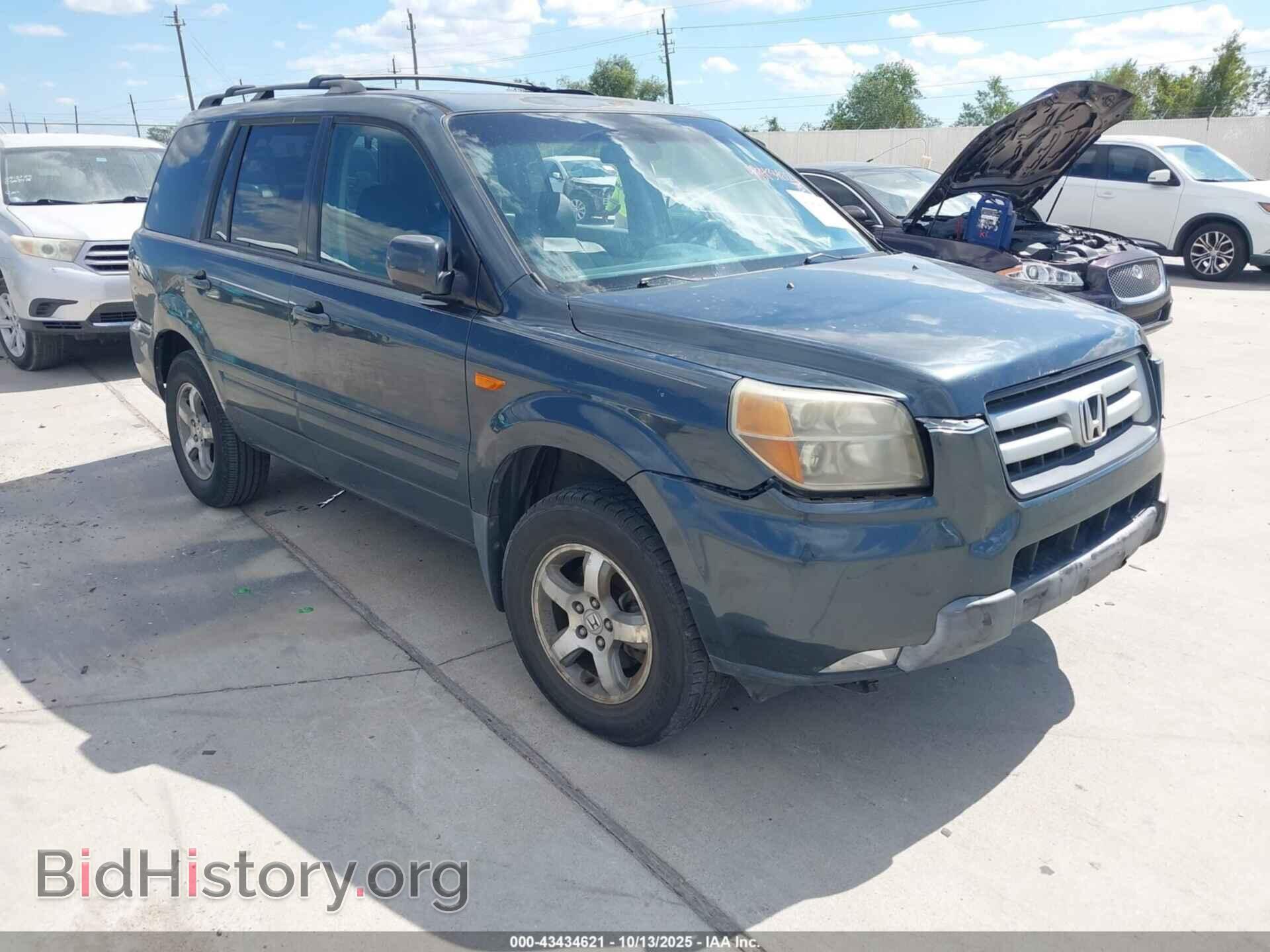 Фотография 5FNYF28706B030916 - HONDA PILOT 2006