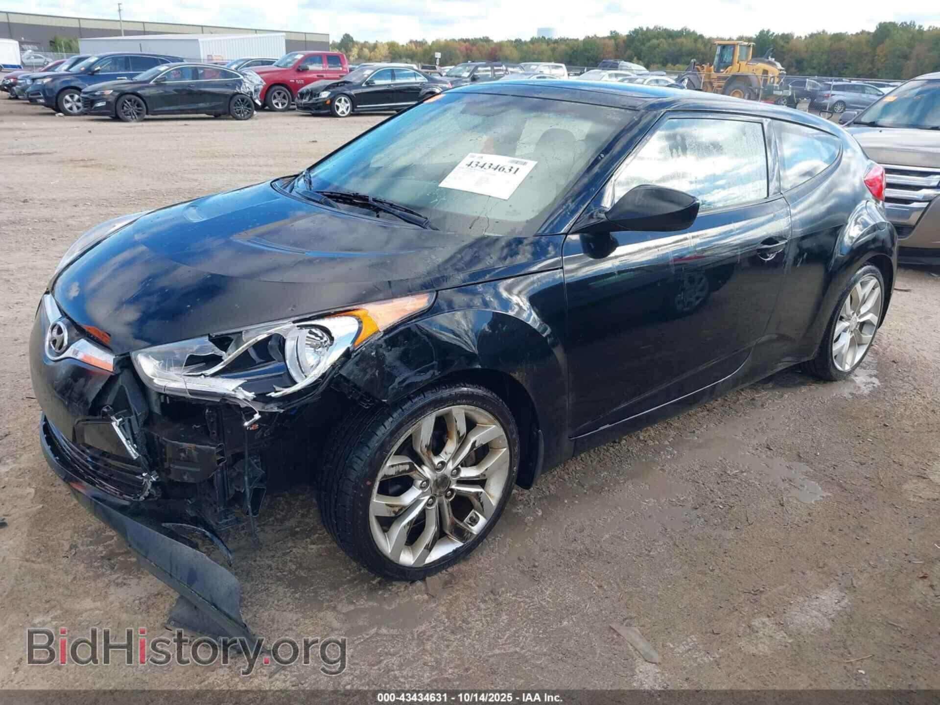 2012 HYUNDAI VELOSTER - VIN: KMHTC6AD9CU032155 - Фото 2