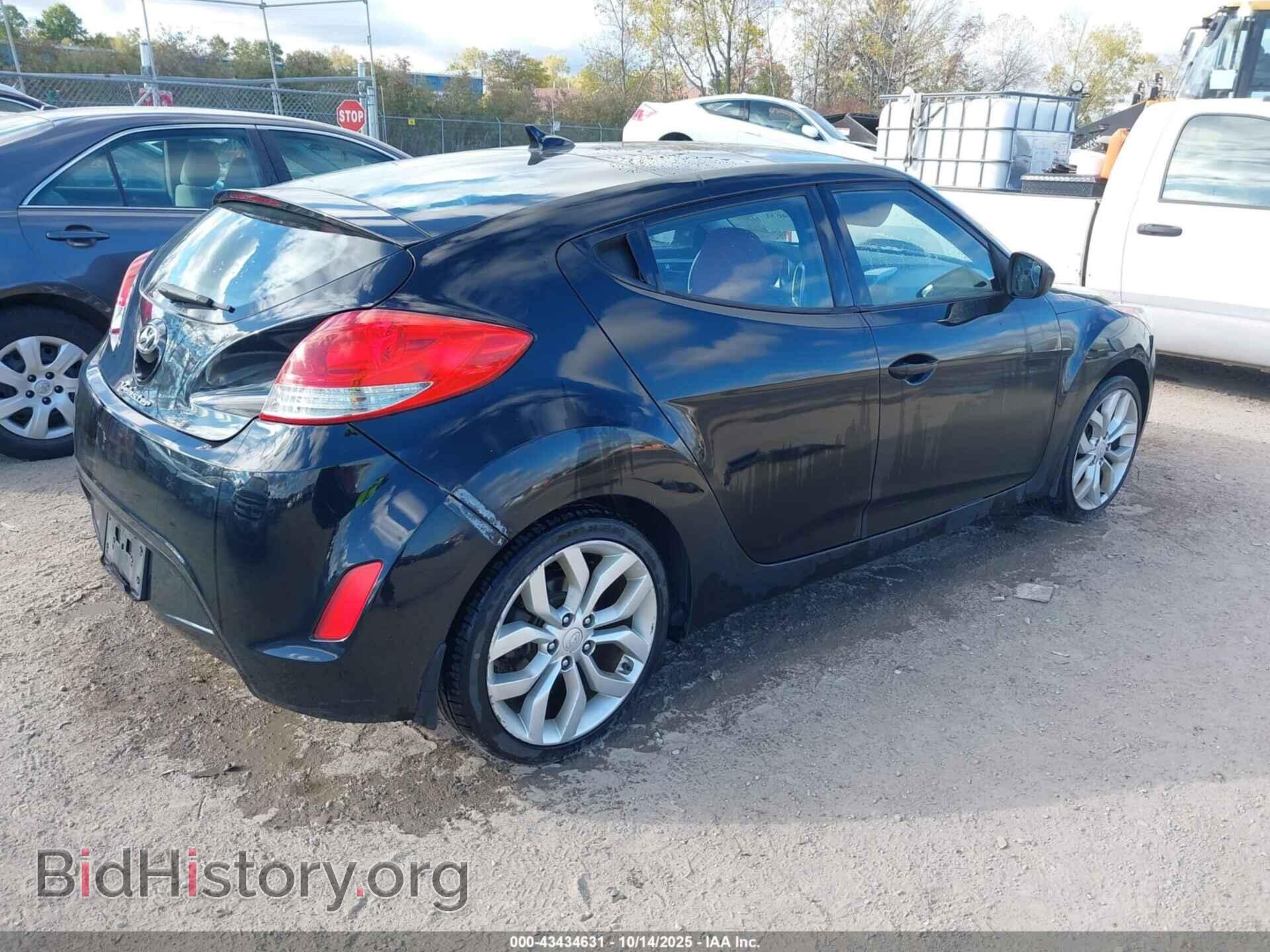 2012 HYUNDAI VELOSTER - VIN: KMHTC6AD9CU032155 - Фото 4