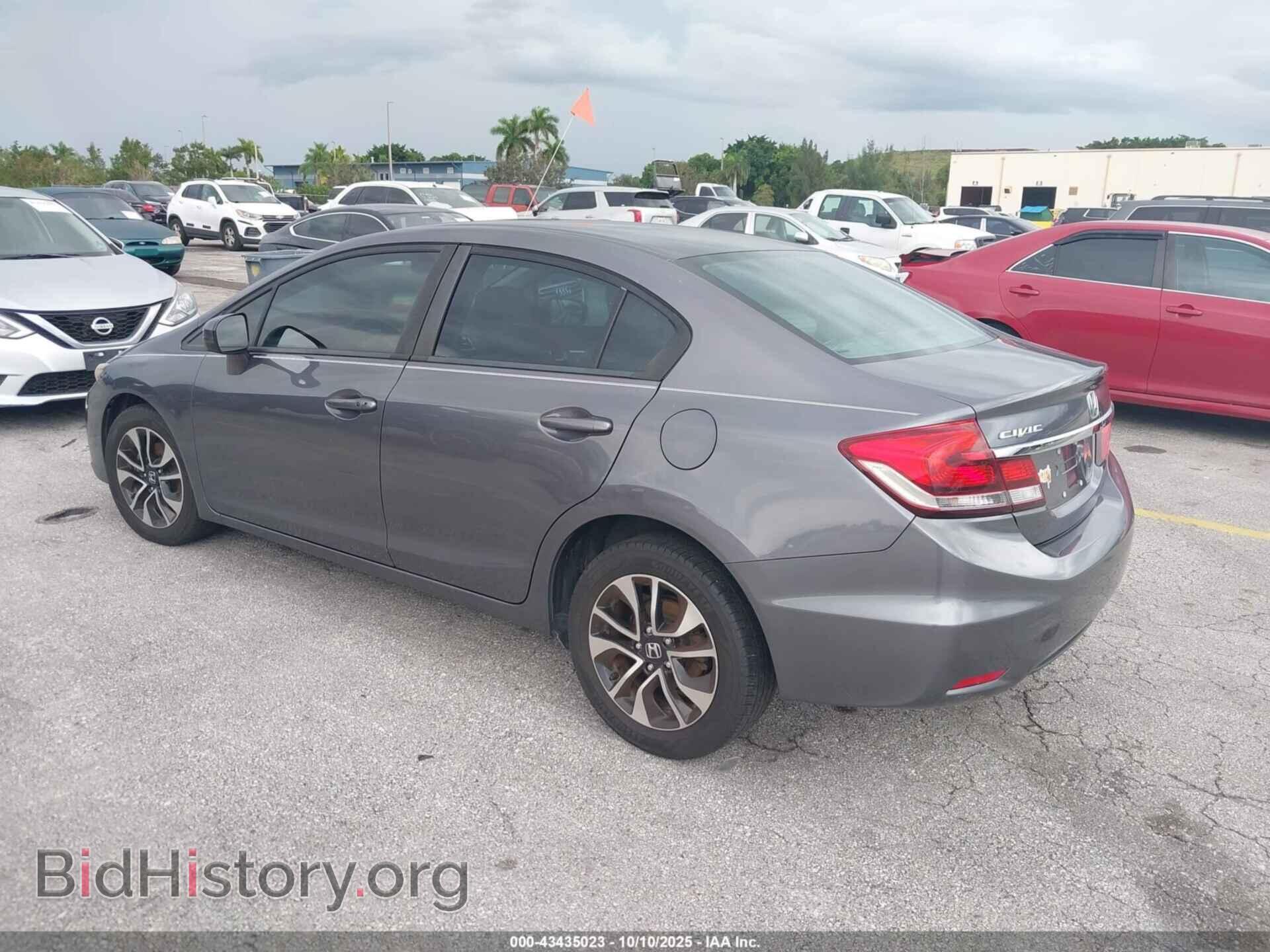 2014 HONDA CIVIC - VIN: 19XFB2F84EE005410 - Фото 3