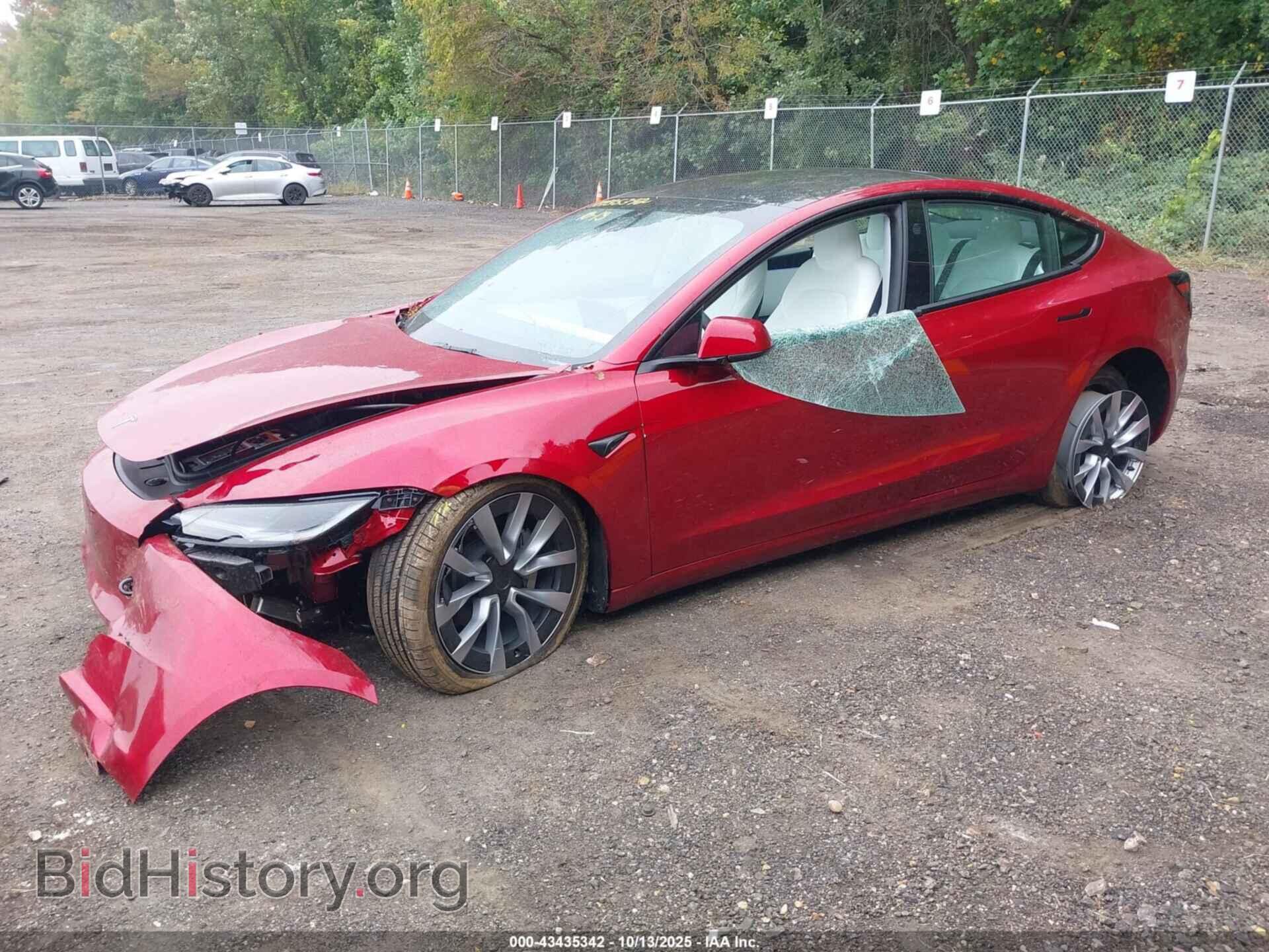 2025 TESLA MODEL 3 - VIN: 5YJ3E1EA9SF067898 - Фото 2