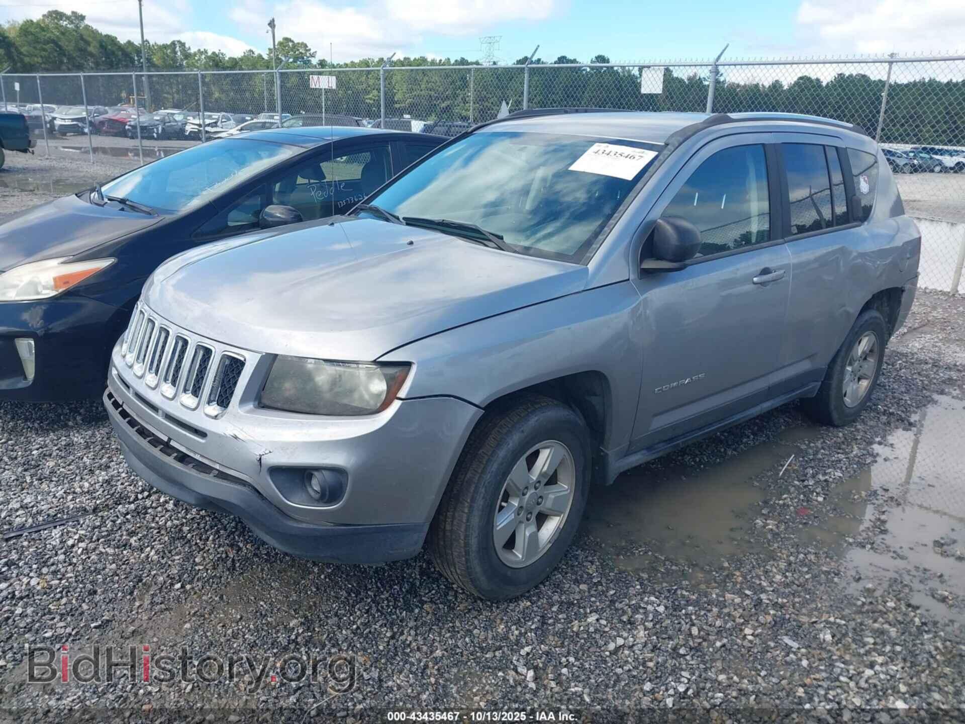 2014 JEEP COMPASS - VIN: 1C4NJCBA4ED843578 - Фото 2