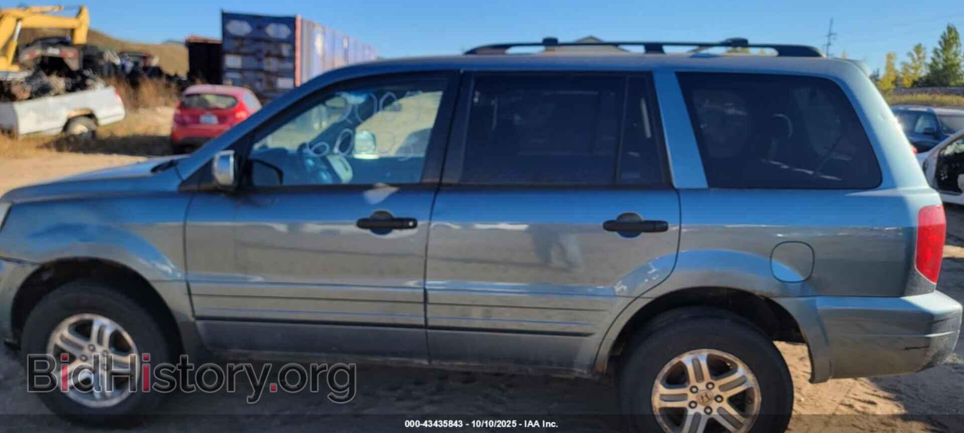 2005 HONDA PILOT - VIN: 5FNYF18445B060323 - Фото 3