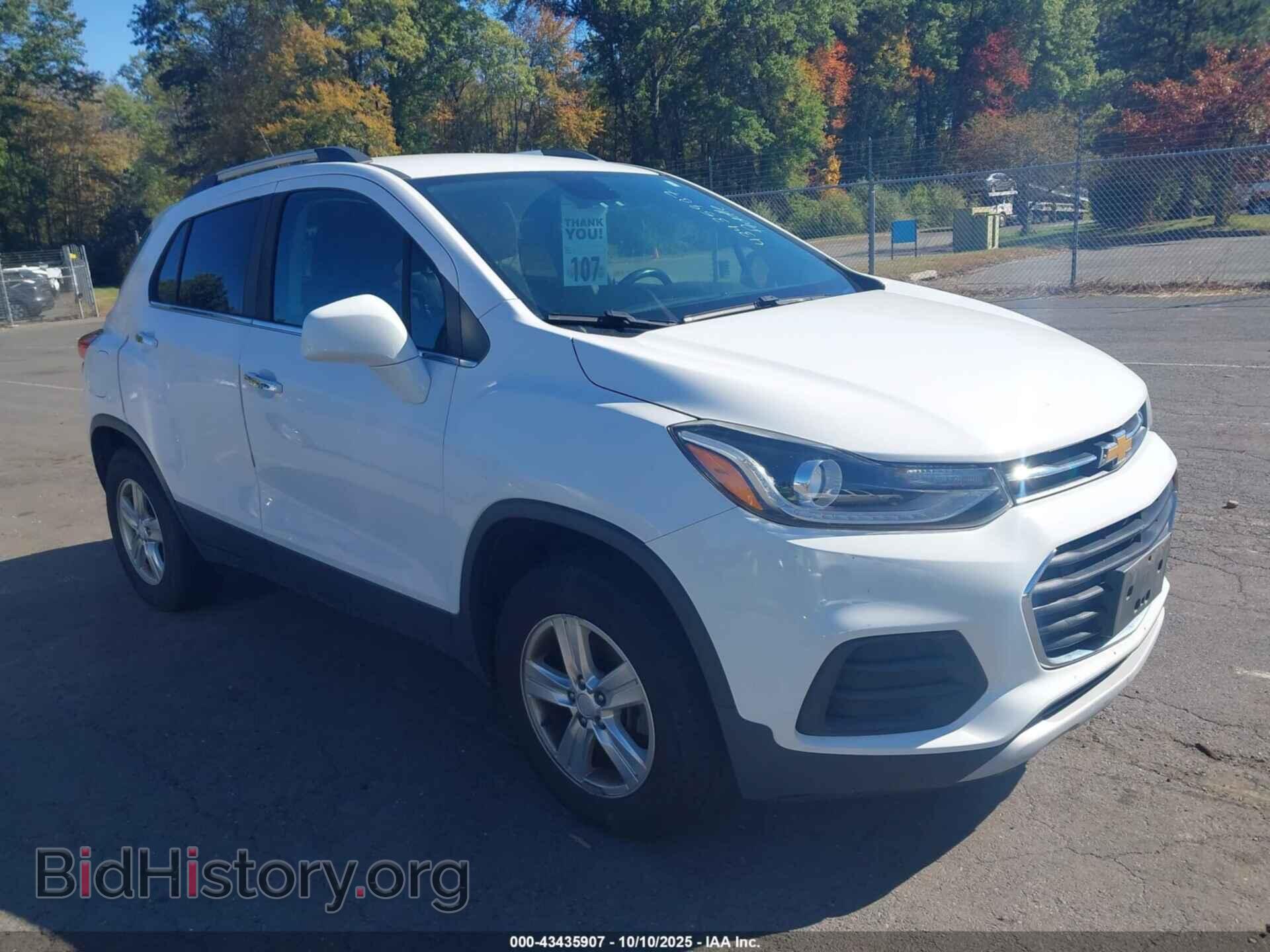 Фотография 3GNCJPSB3KL143183 - CHEVROLET TRAX 2019