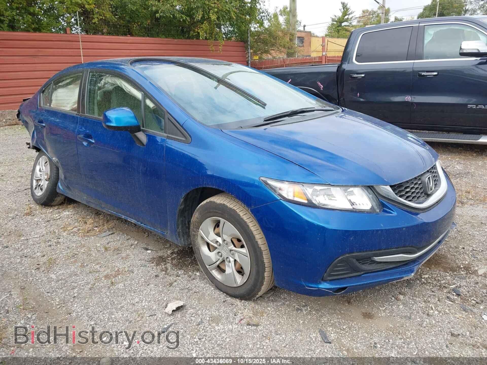 Photo 19XFB2F58DE021176 - HONDA CIVIC 2013