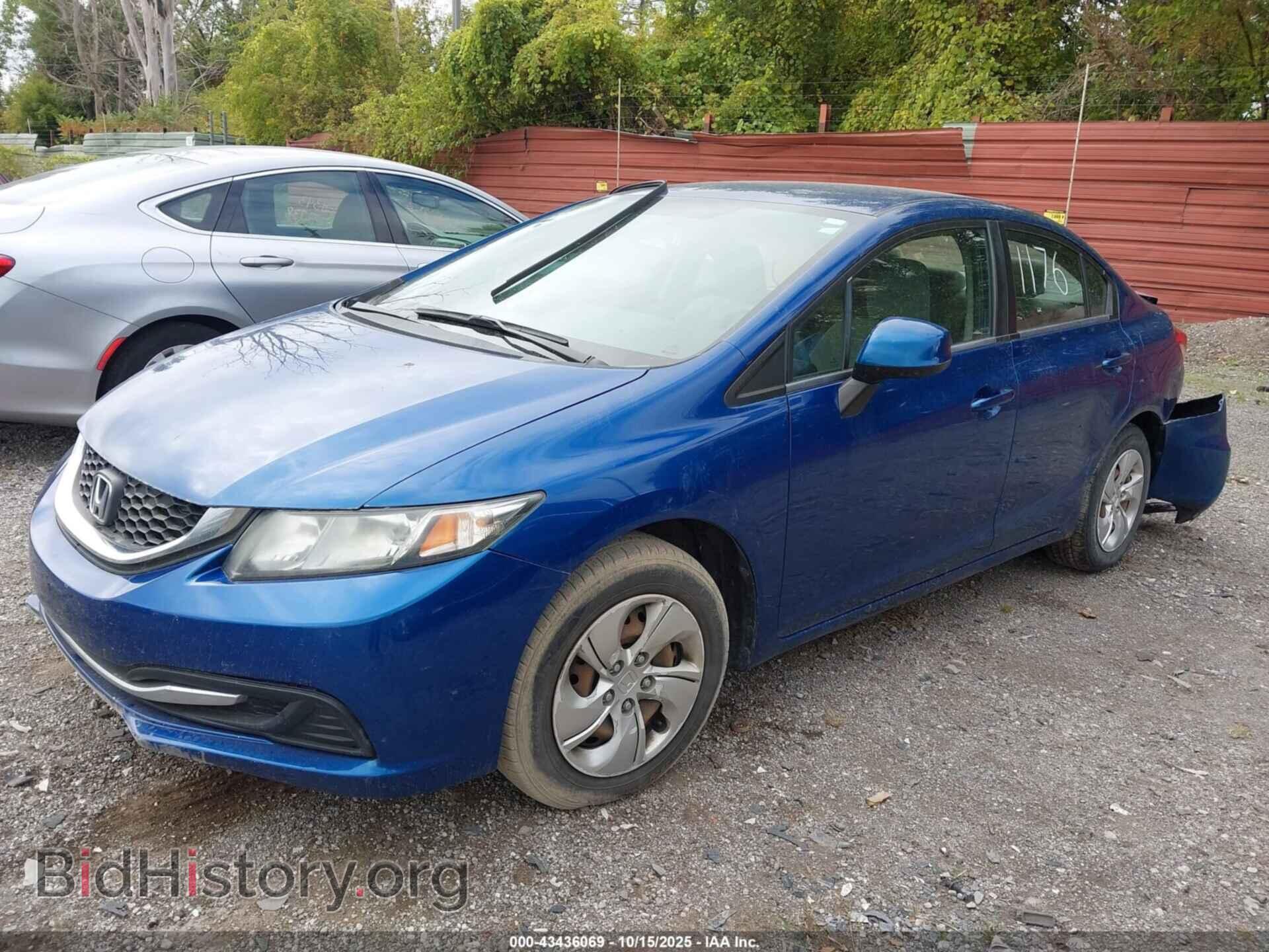 2013 HONDA CIVIC - VIN: 19XFB2F58DE021176 - Фото 2