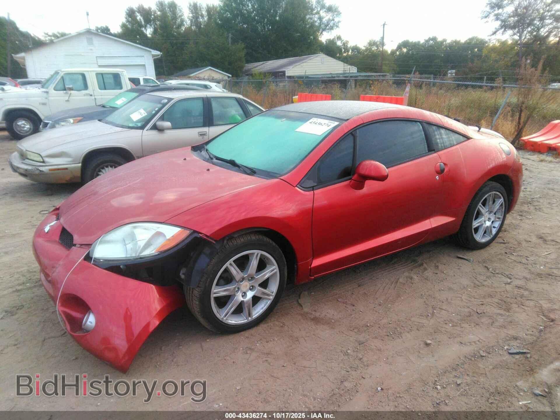 2008 MITSUBISHI ECLIPSE - VIN: 4A3AK34T68E030569 - Фото 2