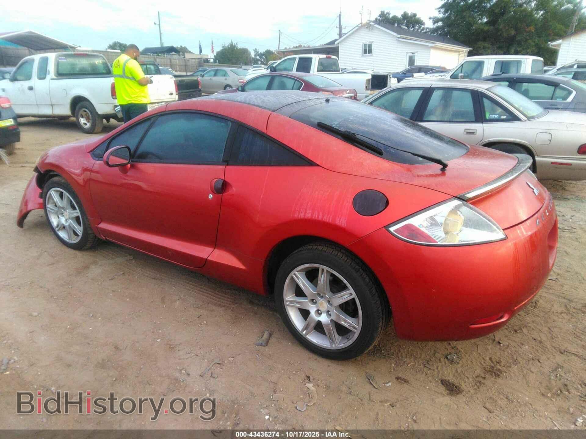 2008 MITSUBISHI ECLIPSE - VIN: 4A3AK34T68E030569 - Фото 3