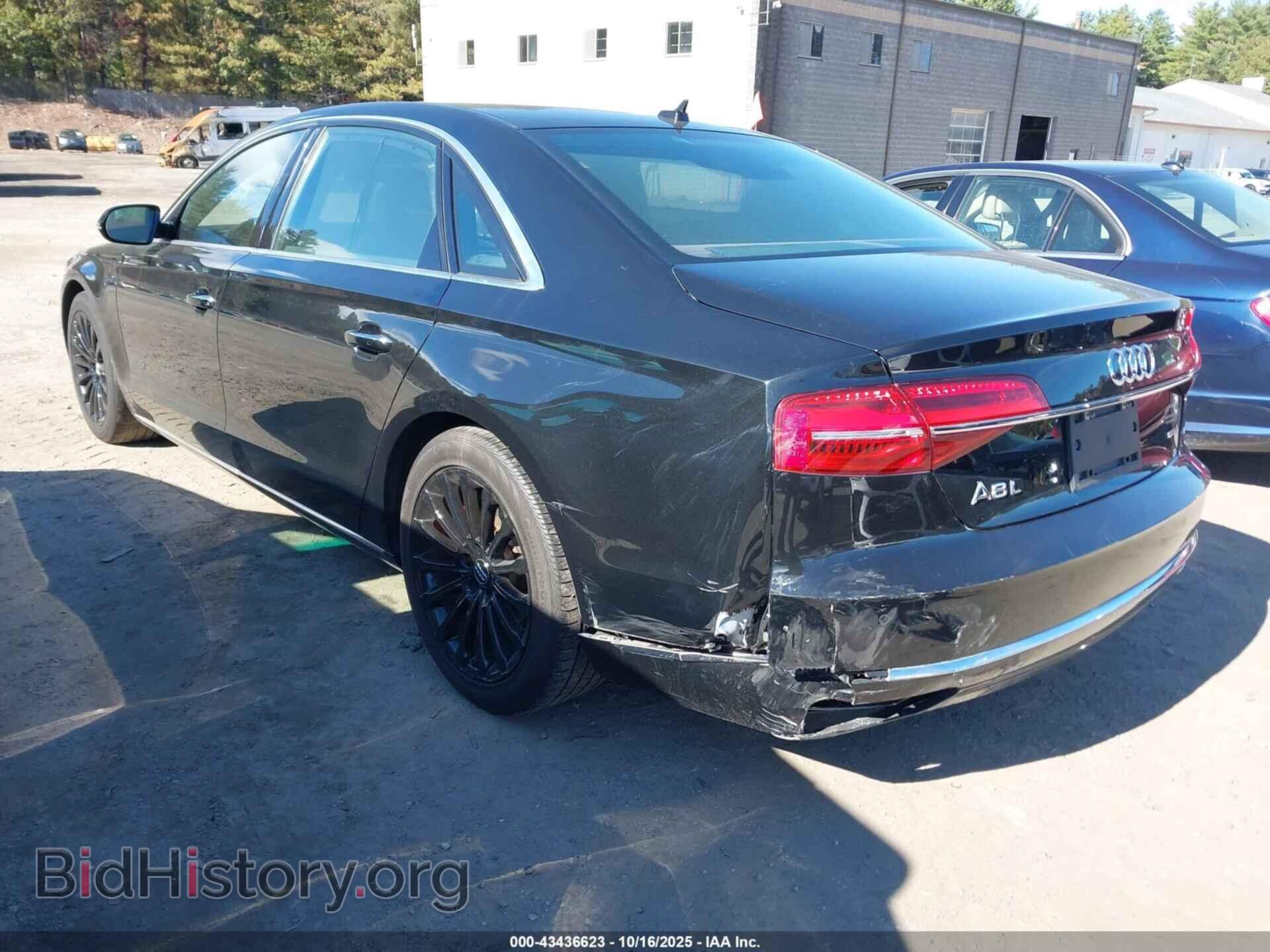 2016 AUDI A8 L - VIN: WAU34AFD7GN020015 - Фото 3