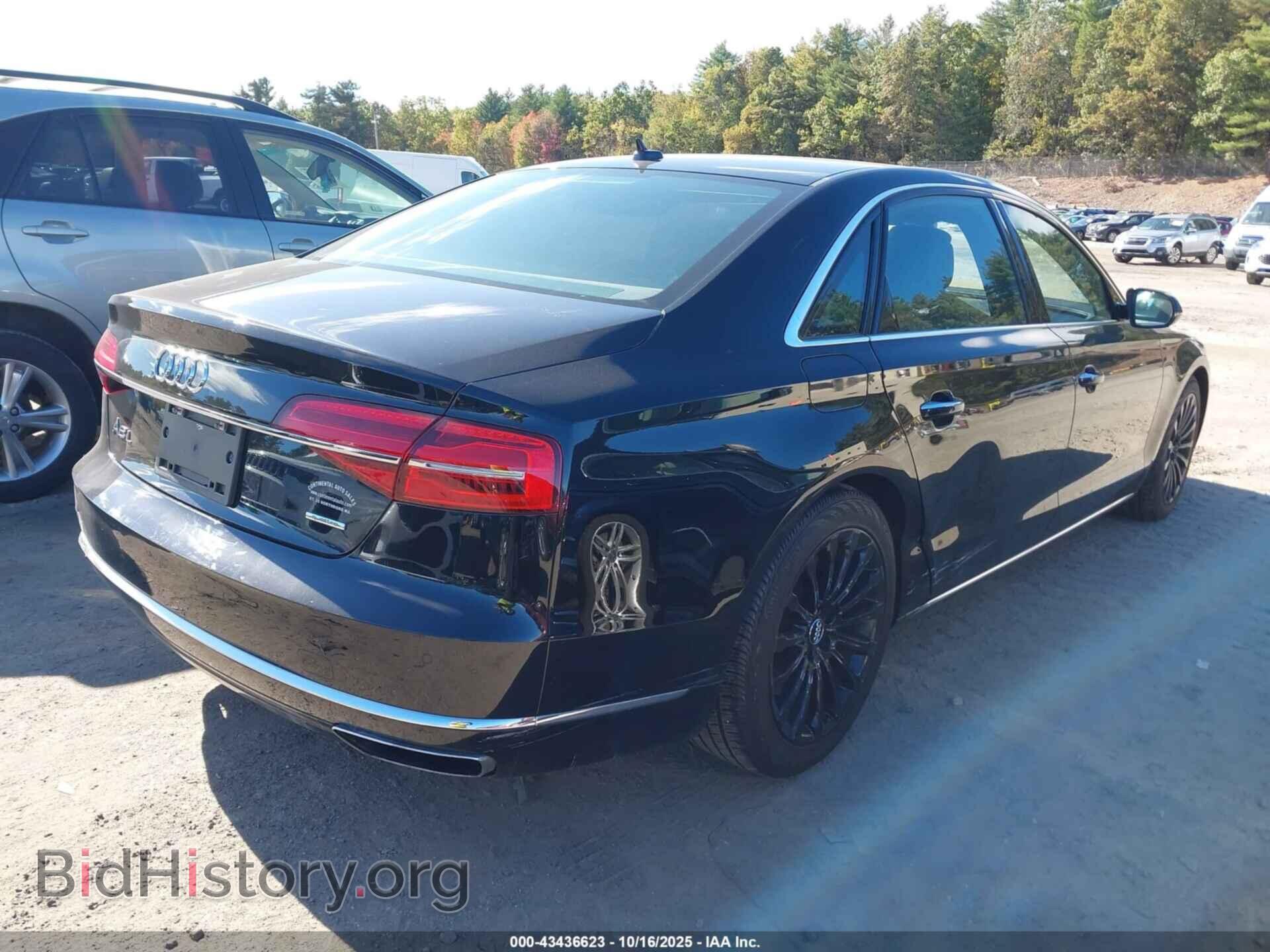 2016 AUDI A8 L - VIN: WAU34AFD7GN020015 - Фото 4