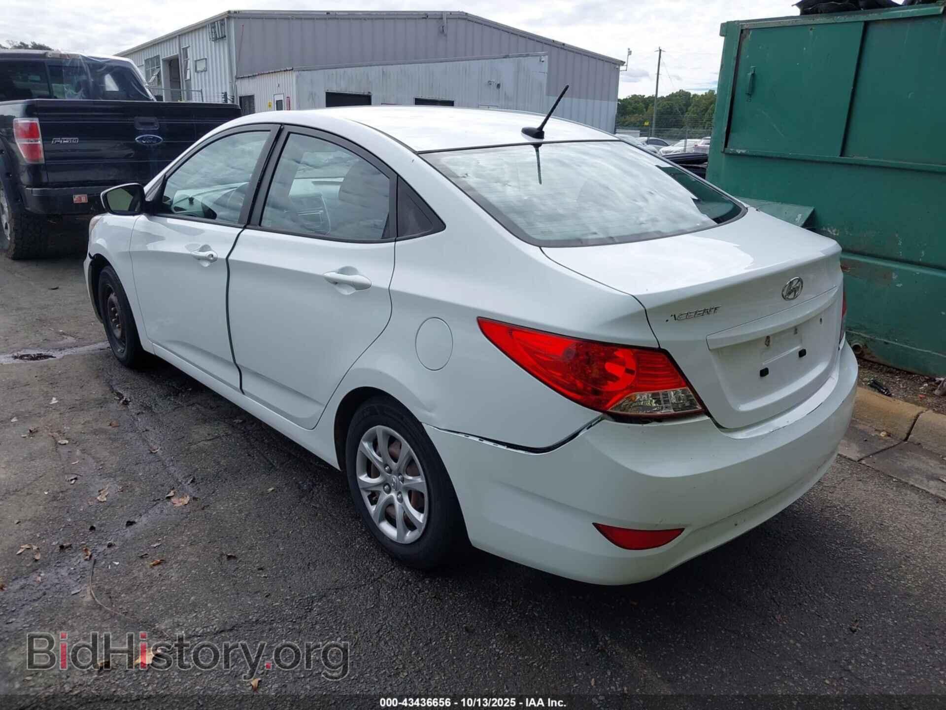 2013 HYUNDAI ACCENT - VIN: KMHCT4AE3DU407889 - Фото 3