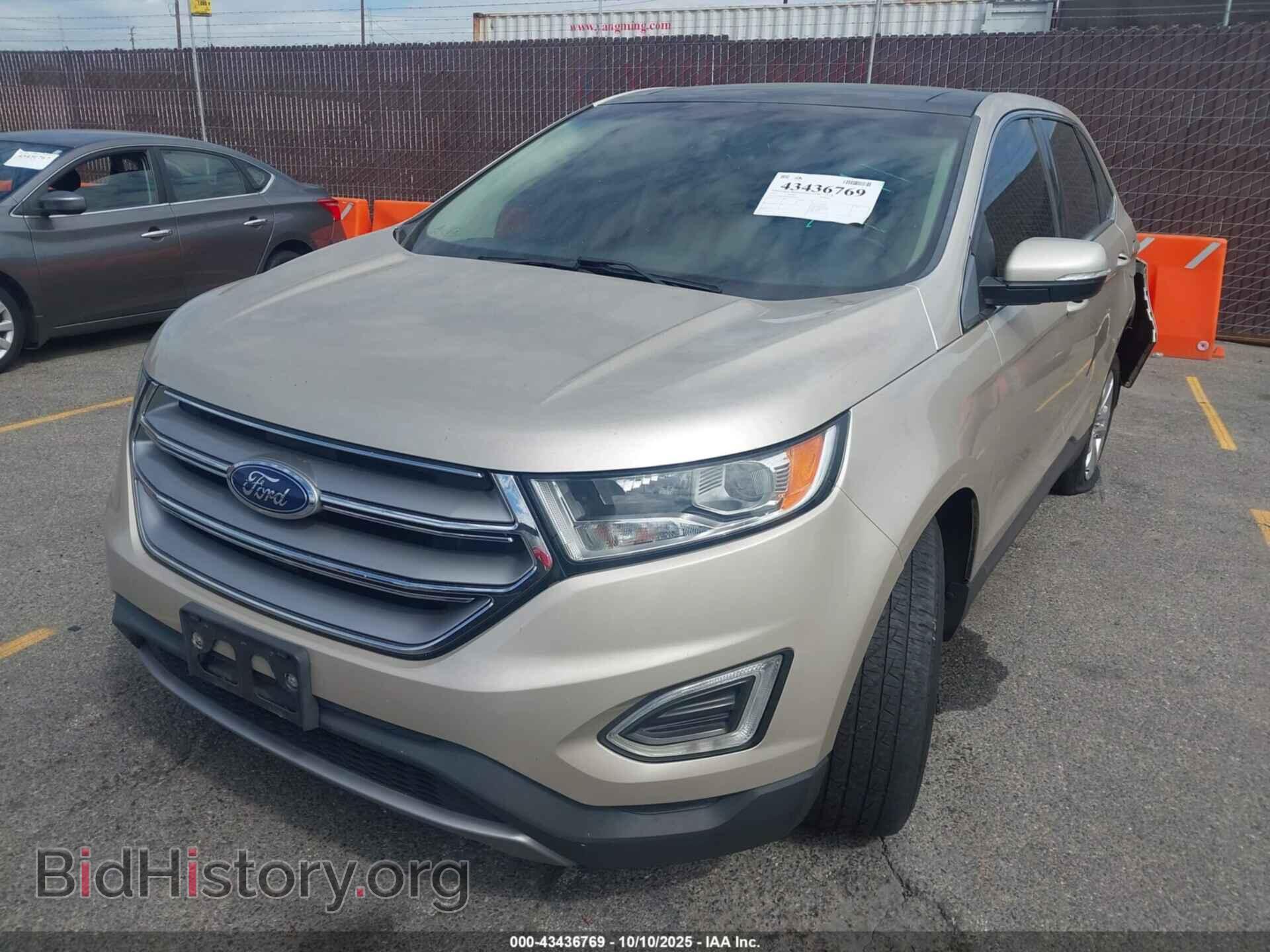2017 FORD EDGE - VIN: 2FMPK4J98HBB62803 - Фото 2