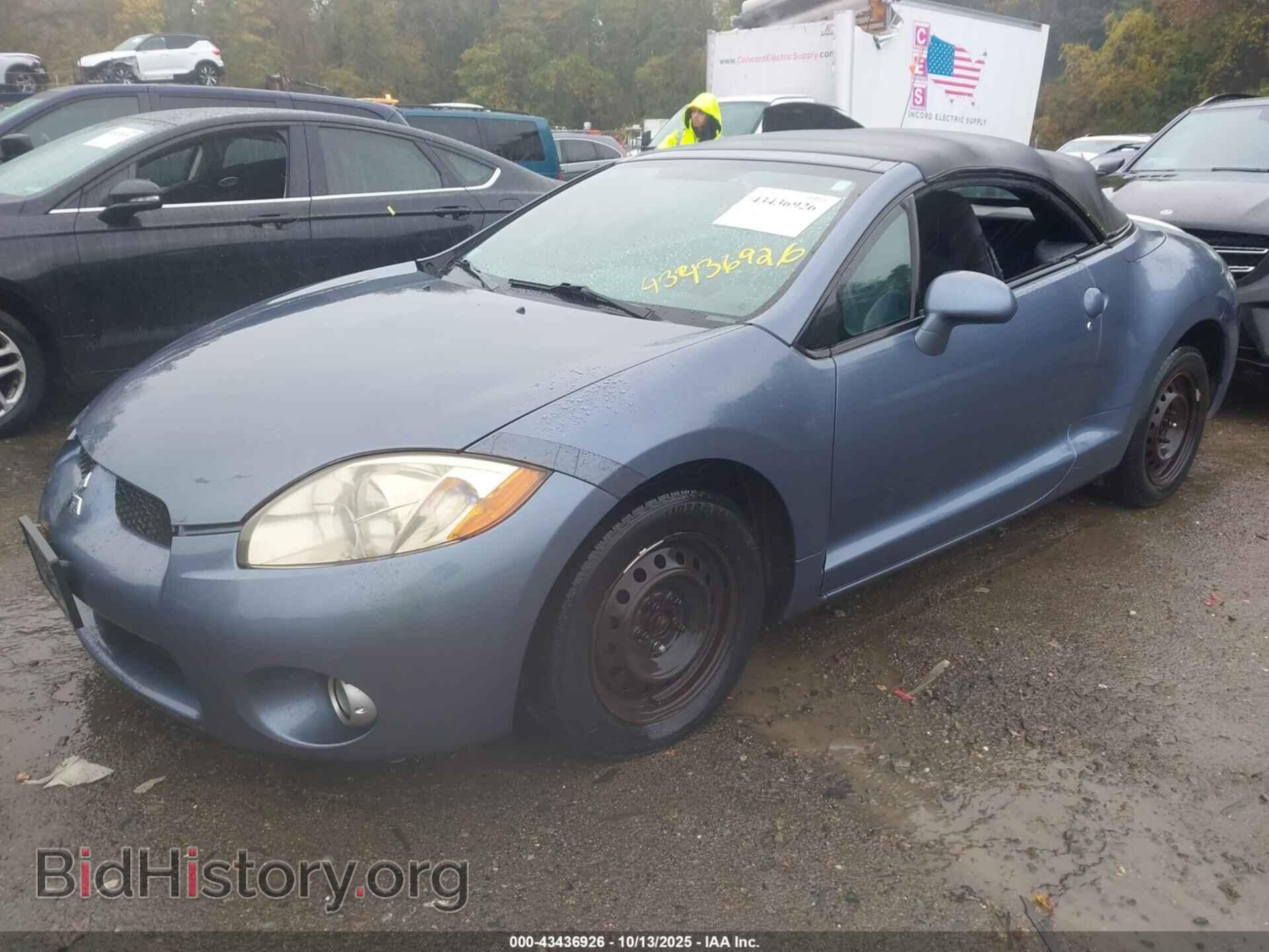 2007 MITSUBISHI ECLIPSE SPYDER - VIN: 4A3AL35T67E021400 - Фото 2