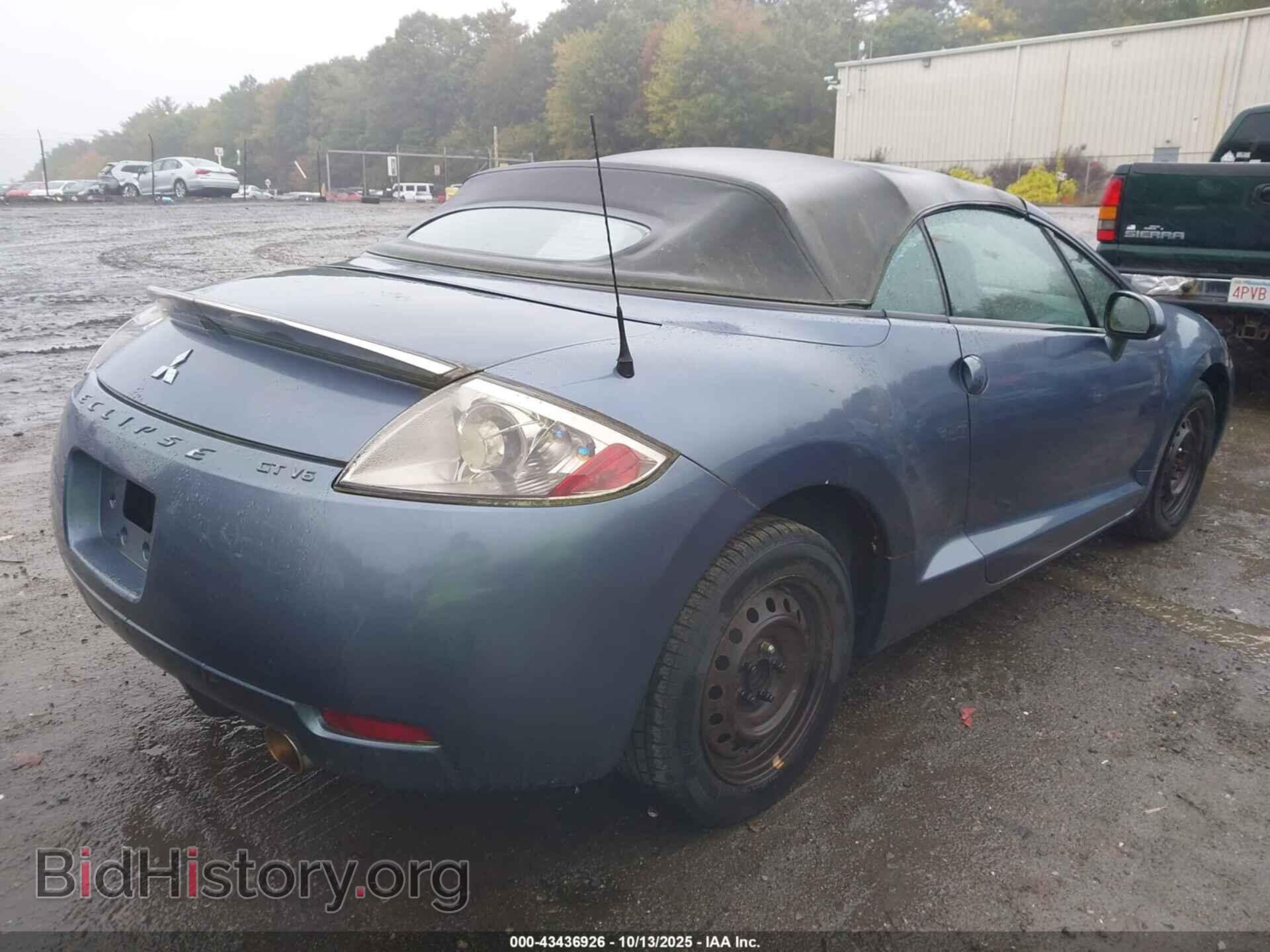 2007 MITSUBISHI ECLIPSE SPYDER - VIN: 4A3AL35T67E021400 - Фото 4