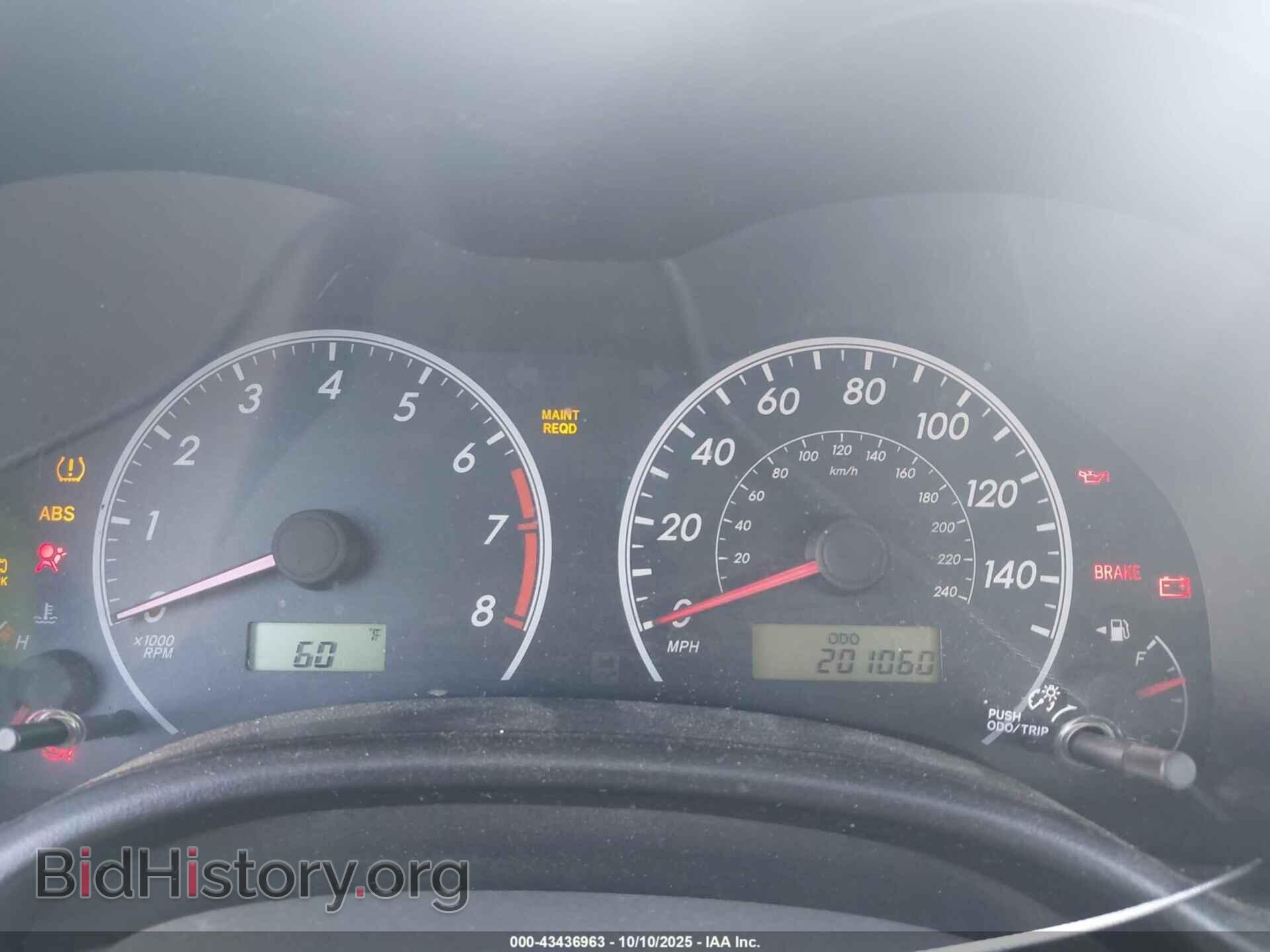 2010 TOYOTA COROLLA - VIN: 2T1BU4EEXAC528144 - Фото 7