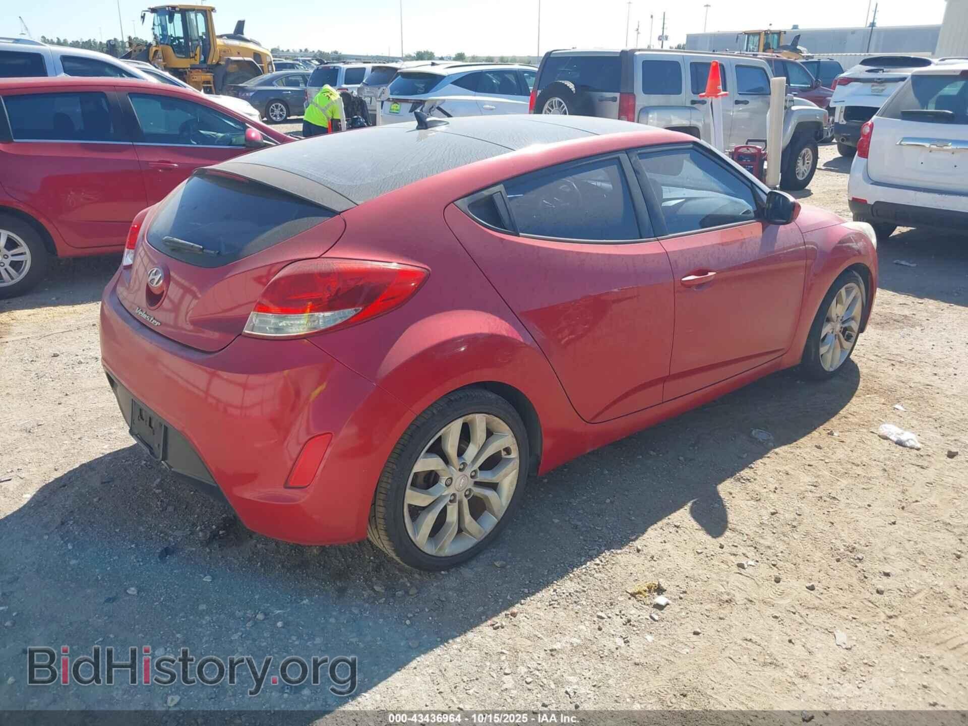 2012 HYUNDAI VELOSTER - VIN: KMHTC6AD1CU051606 - Фото 4