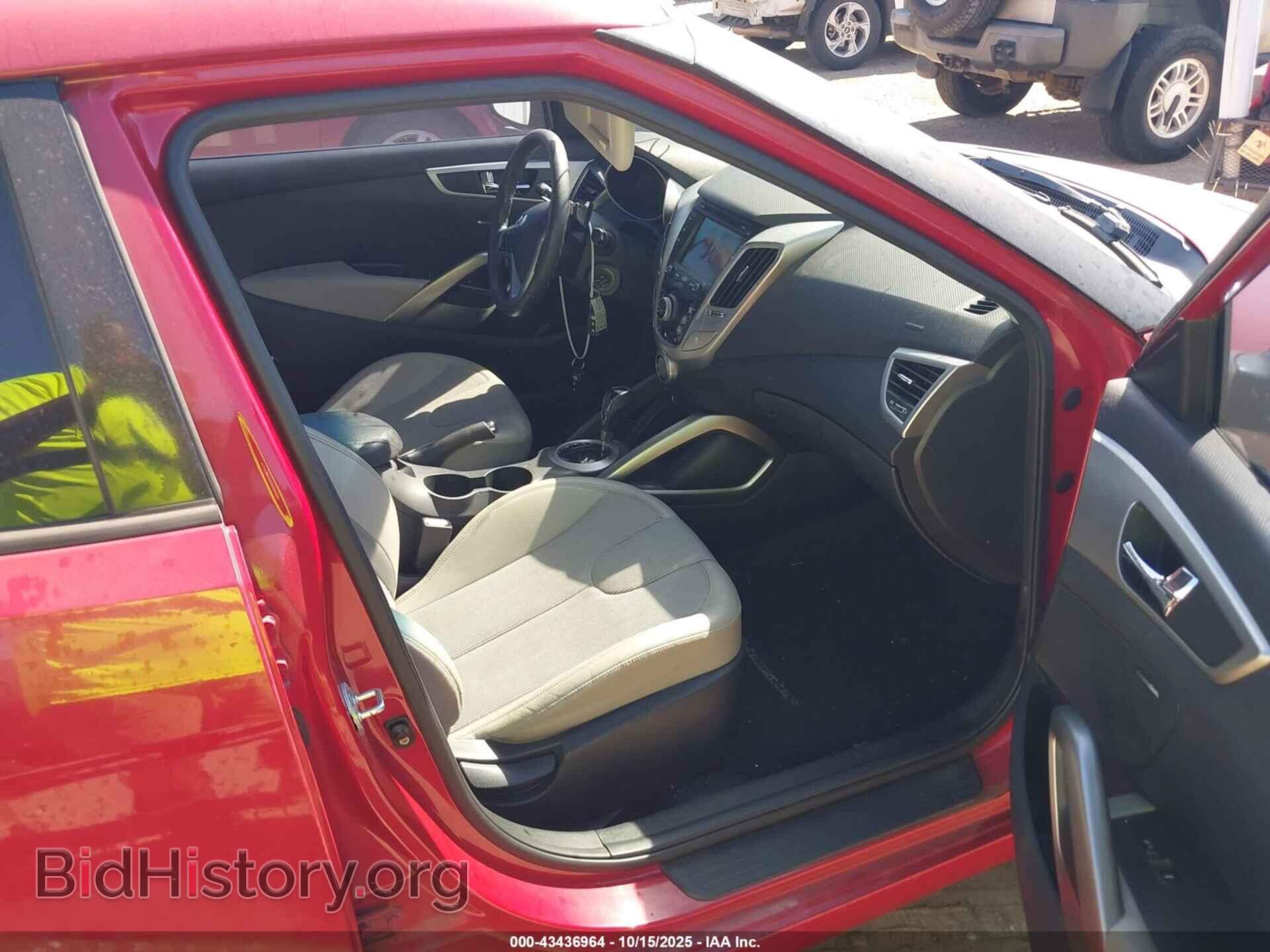 2012 HYUNDAI VELOSTER - VIN: KMHTC6AD1CU051606 - Фото 5