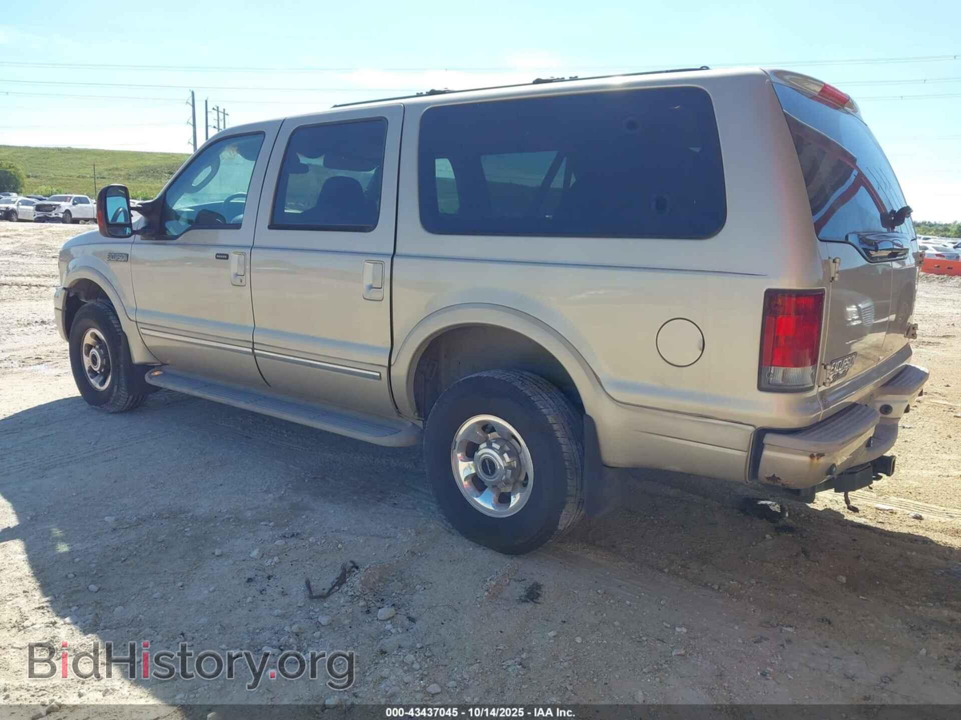 2005 FORD EXCURSION - VIN: 1FMSU43P75E876658 - Photo 3
