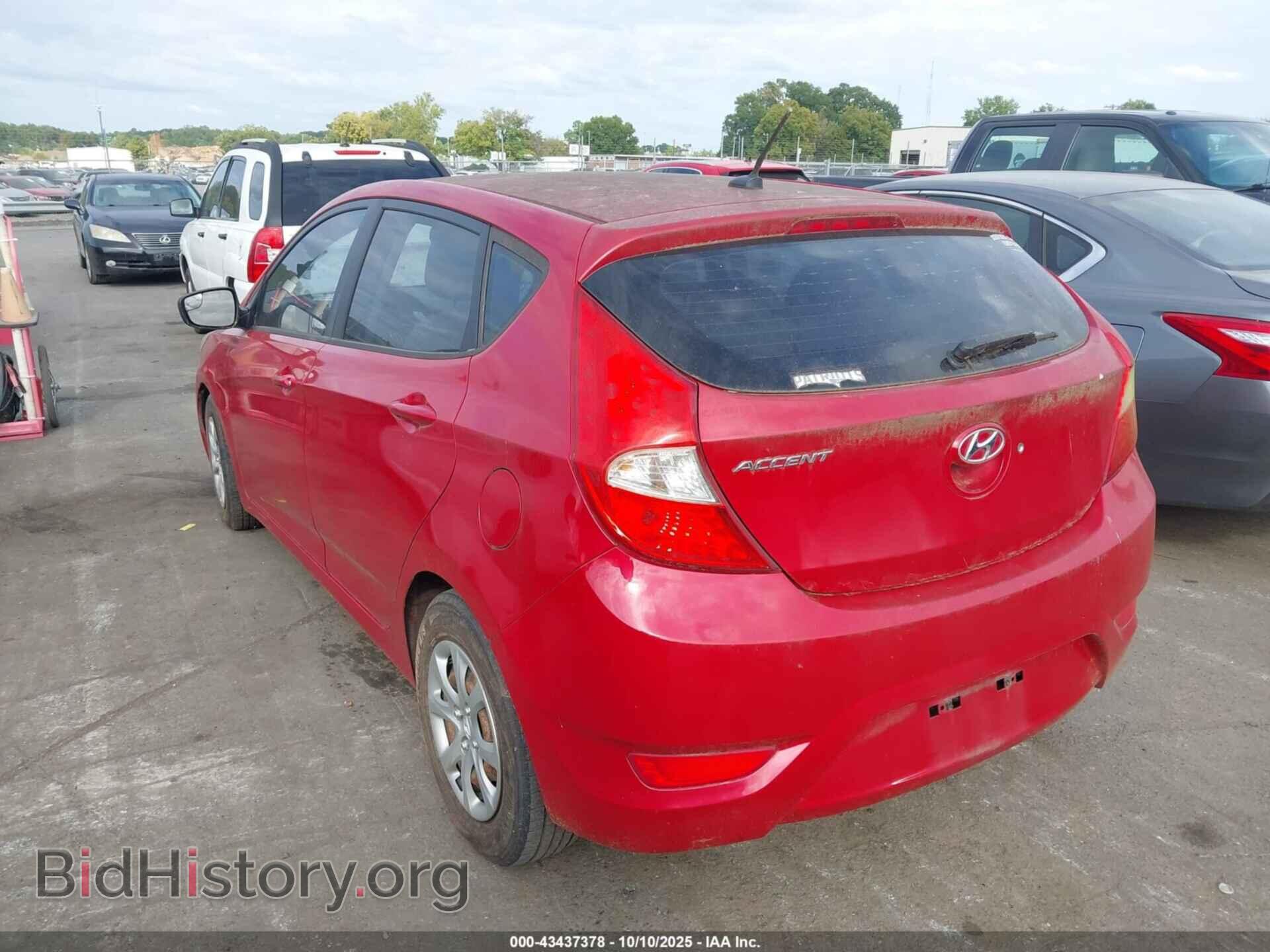 2014 HYUNDAI ACCENT - VIN: KMHCT5AE6EU197103 - Фото 3