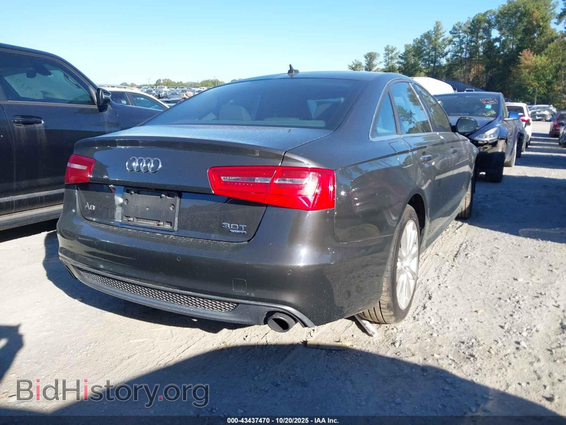 2012 AUDI A6 - VIN: WAUBGAFC3CN030934 - Фото 4