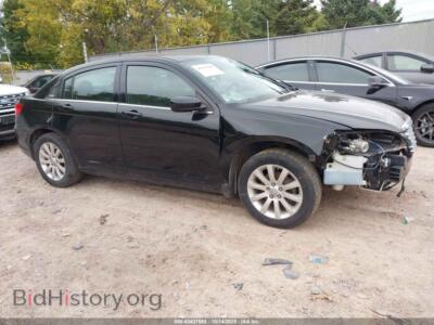 2013 Chrysler 200 Touring, черный — VIN 1C3CCBBB7DN545995, IAAI