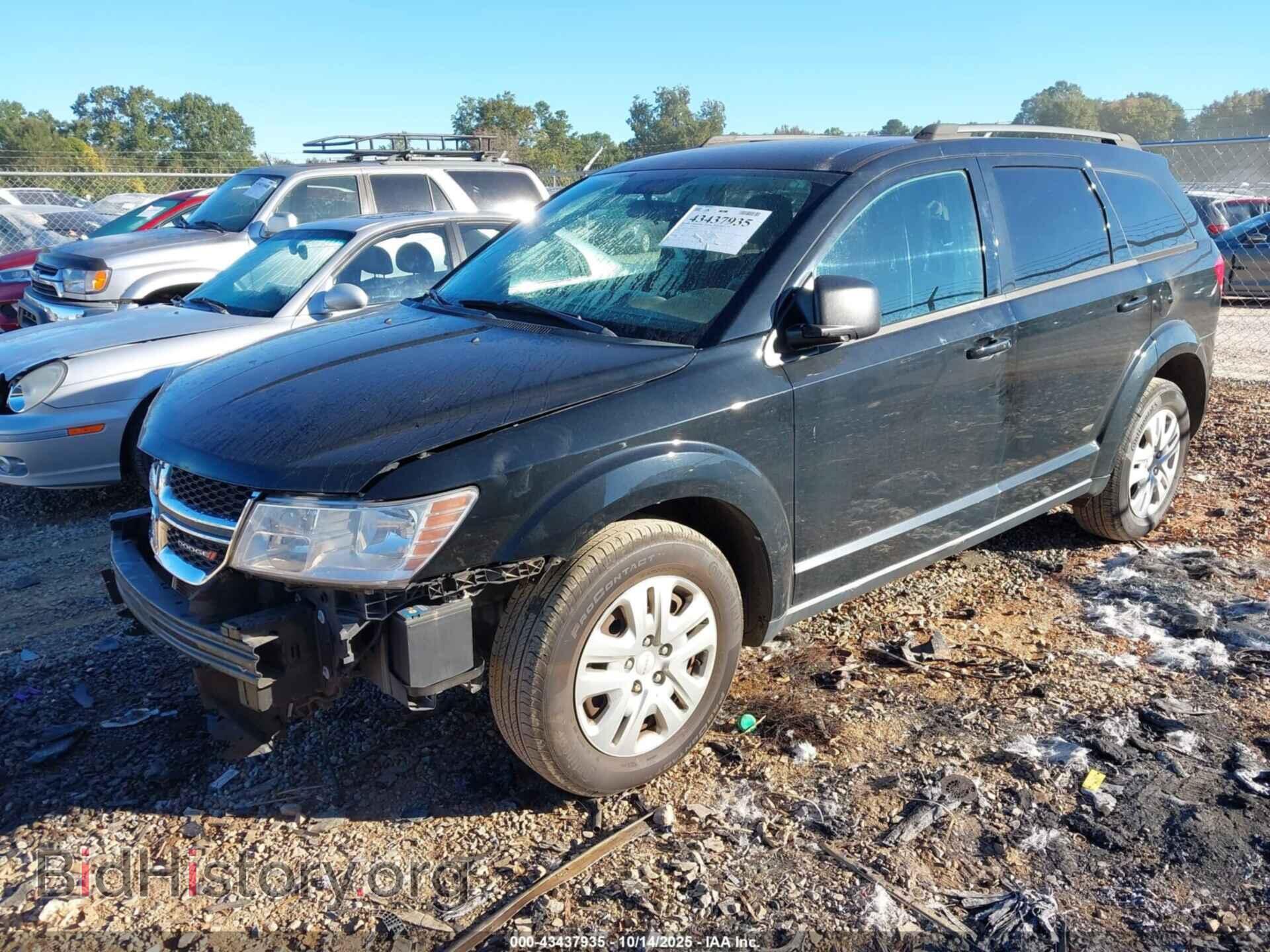 2017 DODGE JOURNEY - VIN: 3C4PDCAB5HT527082 - Фото 2
