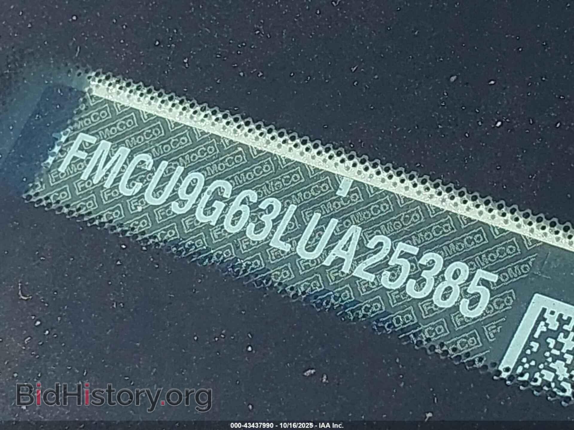 2020 FORD ESCAPE - VIN: 1FMCU9G63LUA25385 - Photo 9