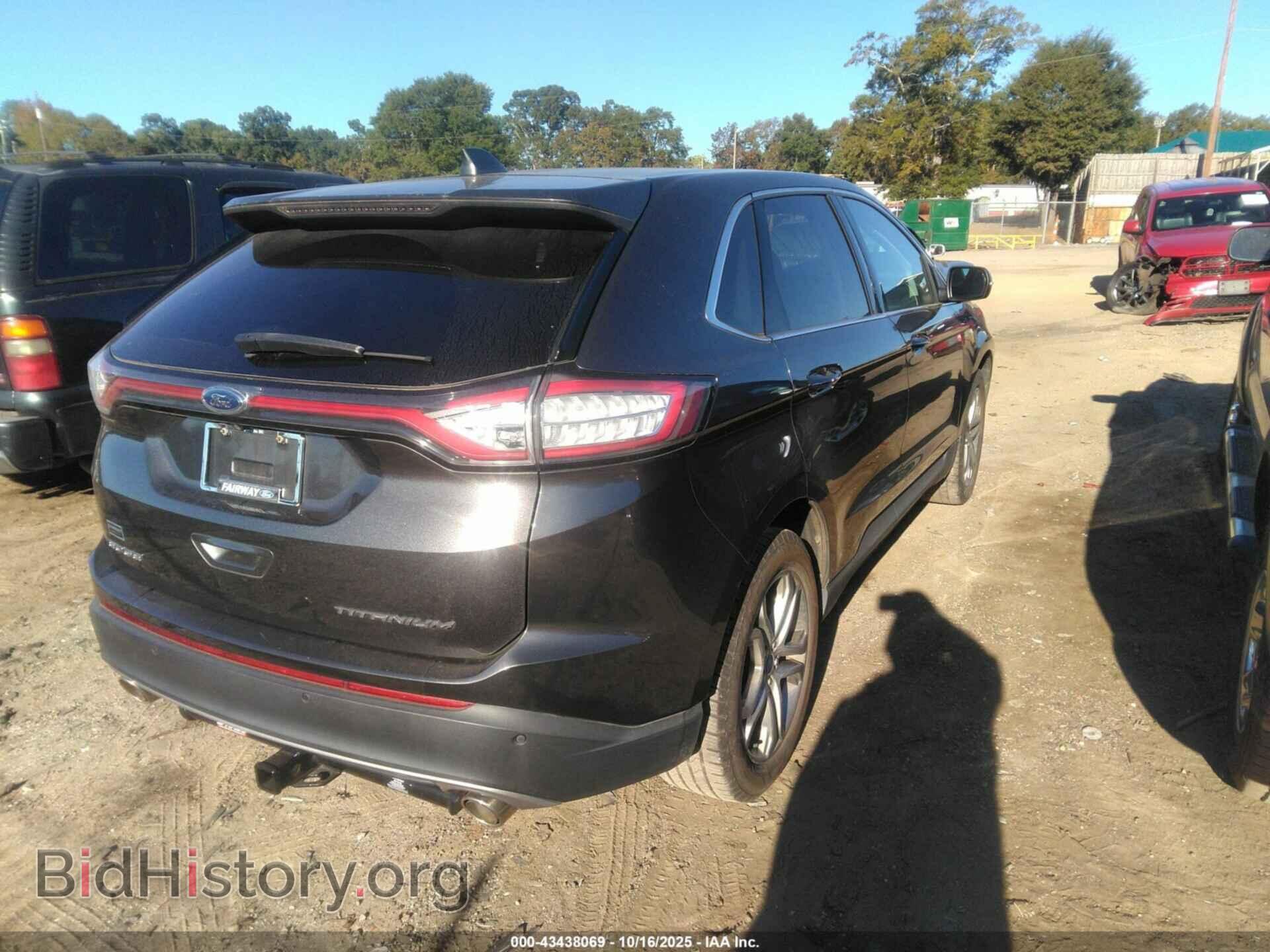 2015 FORD EDGE - VIN: 2FMTK3K88FBC24714 - Фото 4