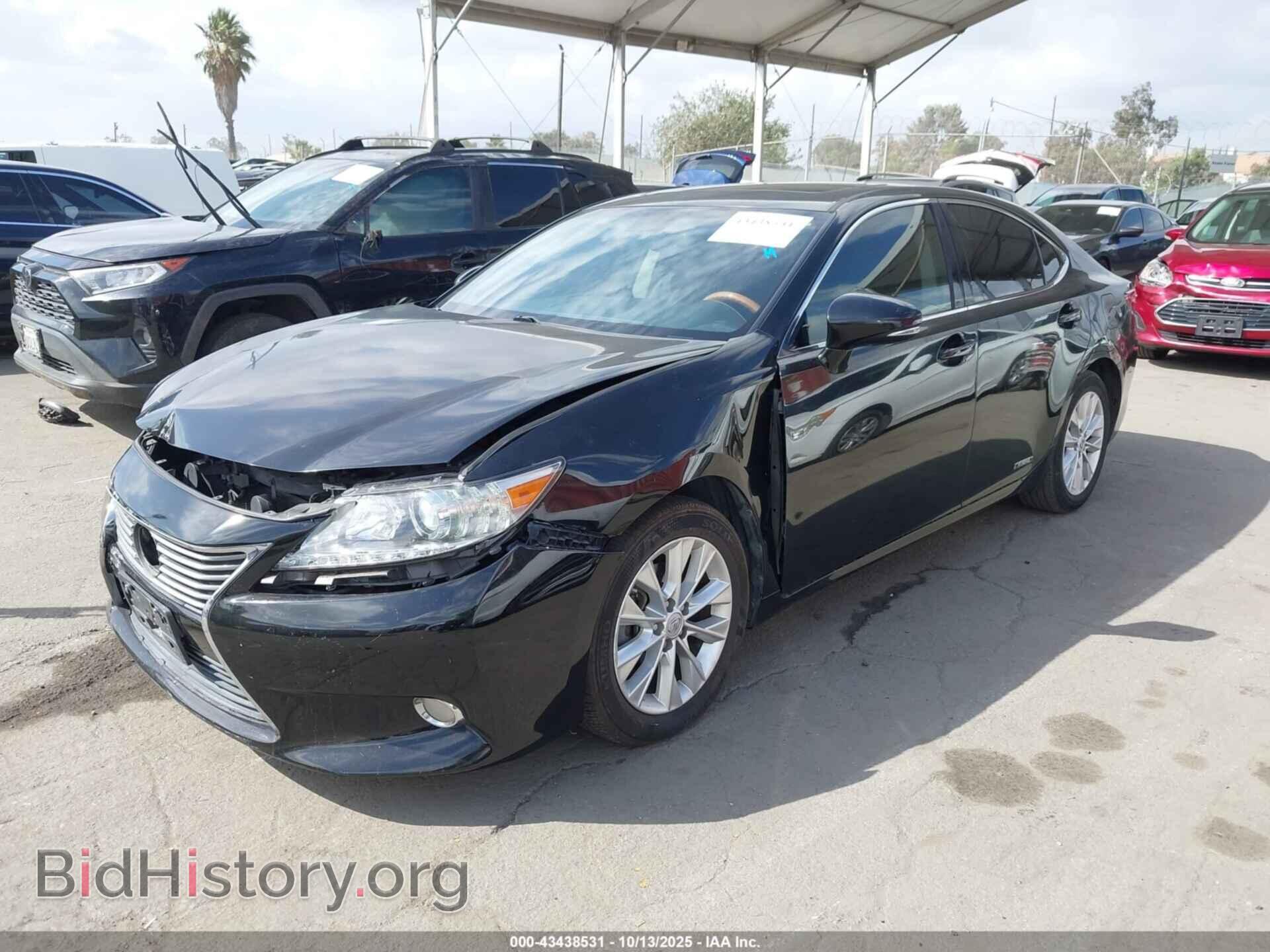 2014 LEXUS ES 300H - VIN: JTHBW1GG0E2069734 - Фото 2