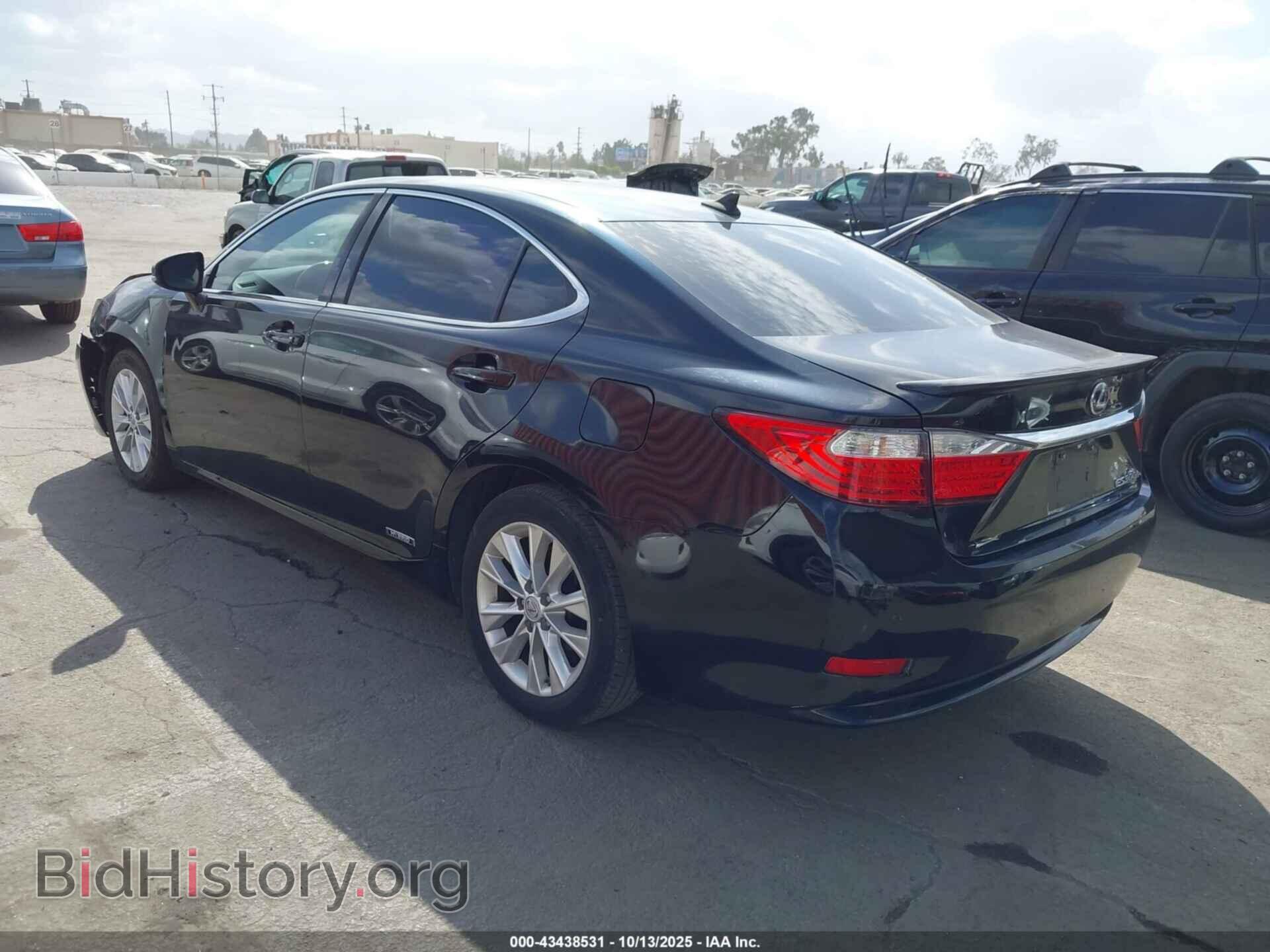 2014 LEXUS ES 300H - VIN: JTHBW1GG0E2069734 - Фото 3