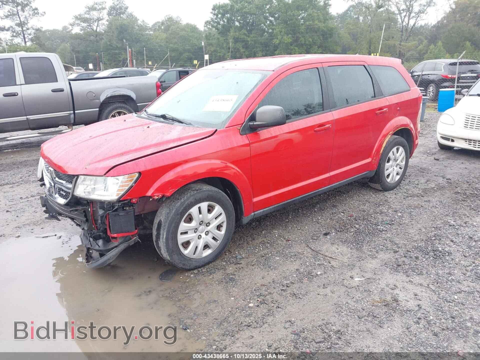 2015 DODGE JOURNEY - VIN: 3C4PDCAB4FT720272 - Фото 2