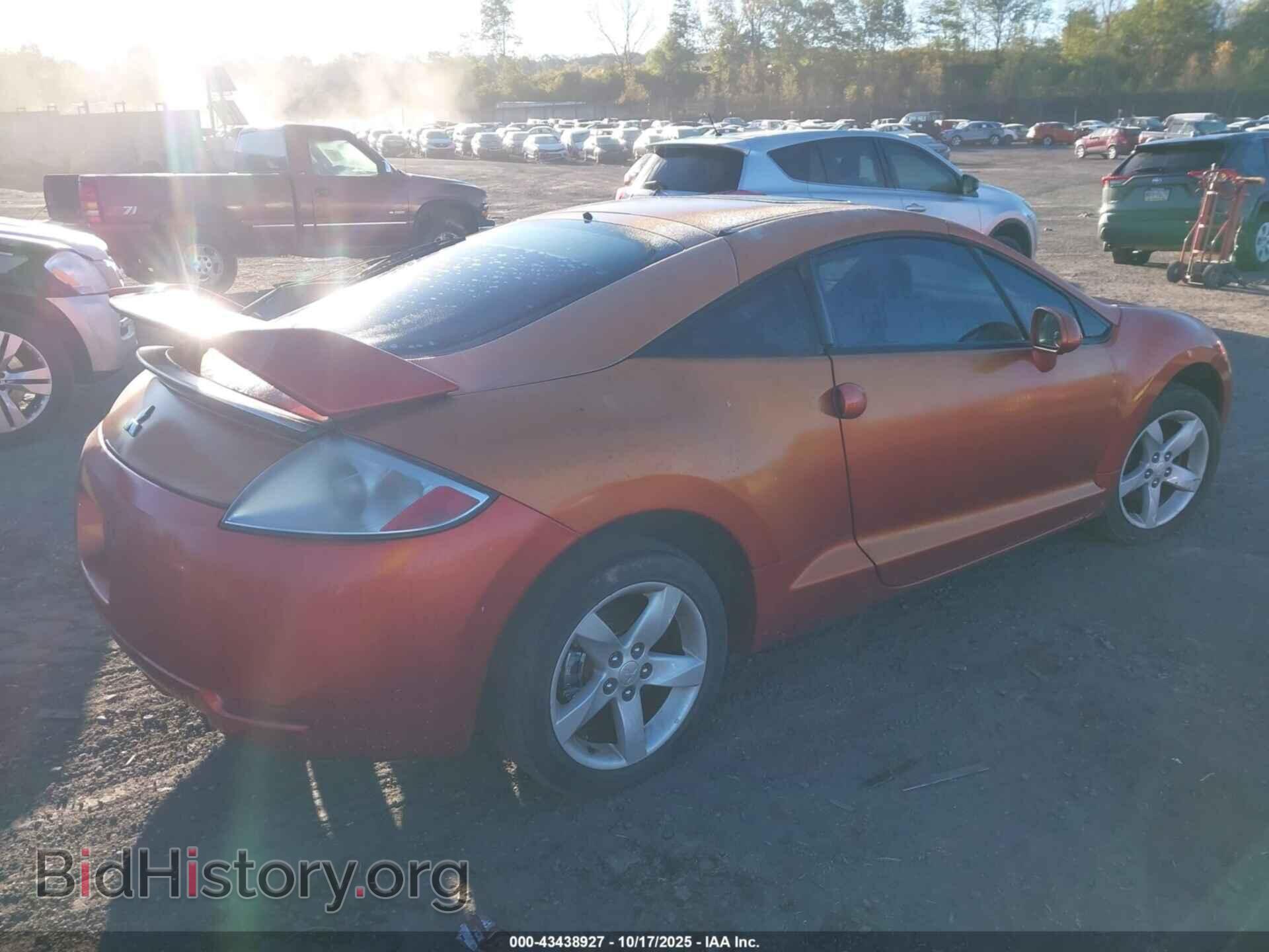2006 MITSUBISHI ECLIPSE - VIN: 4A3AK24F26E026584 - Фото 4