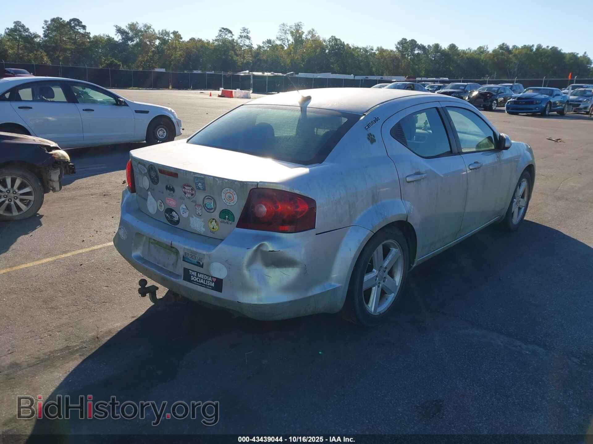 2012 DODGE AVENGER - VIN: 1C3CDZCB7CN260300 - Фото 4