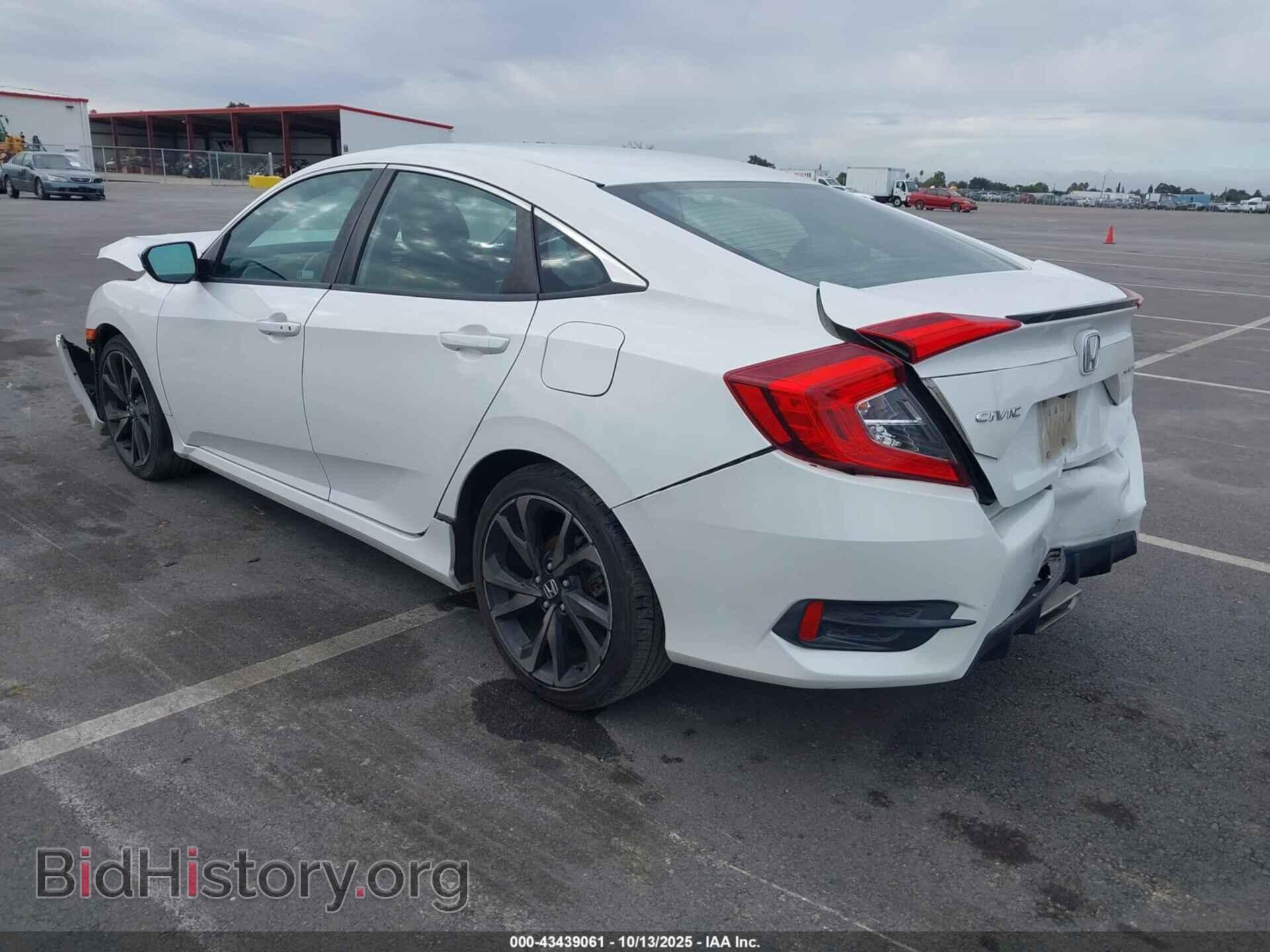 2019 HONDA CIVIC - VIN: 2HGFC2F80KH557100 - Фото 3