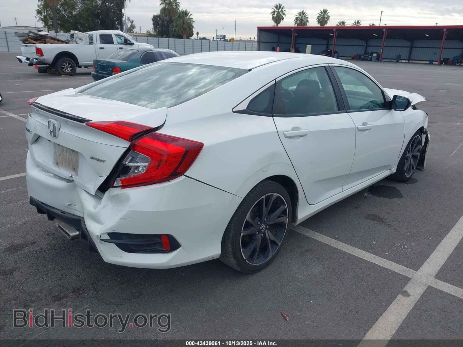 2019 HONDA CIVIC - VIN: 2HGFC2F80KH557100 - Фото 4