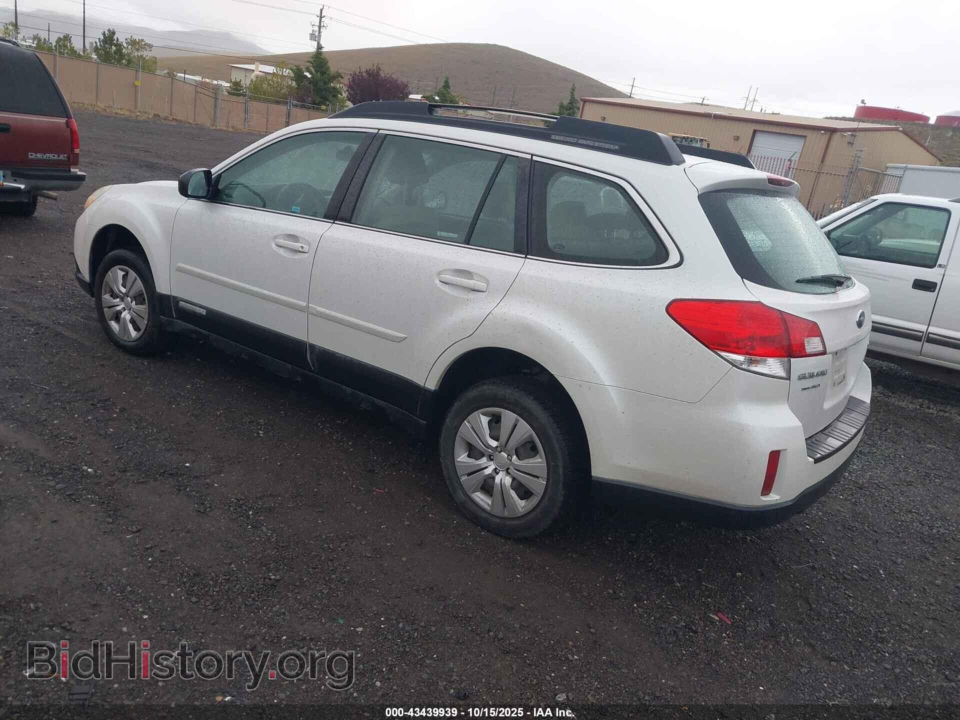 2012 SUBARU OUTBACK - VIN: 4S4BRBAC2C3205904 - Фото 3