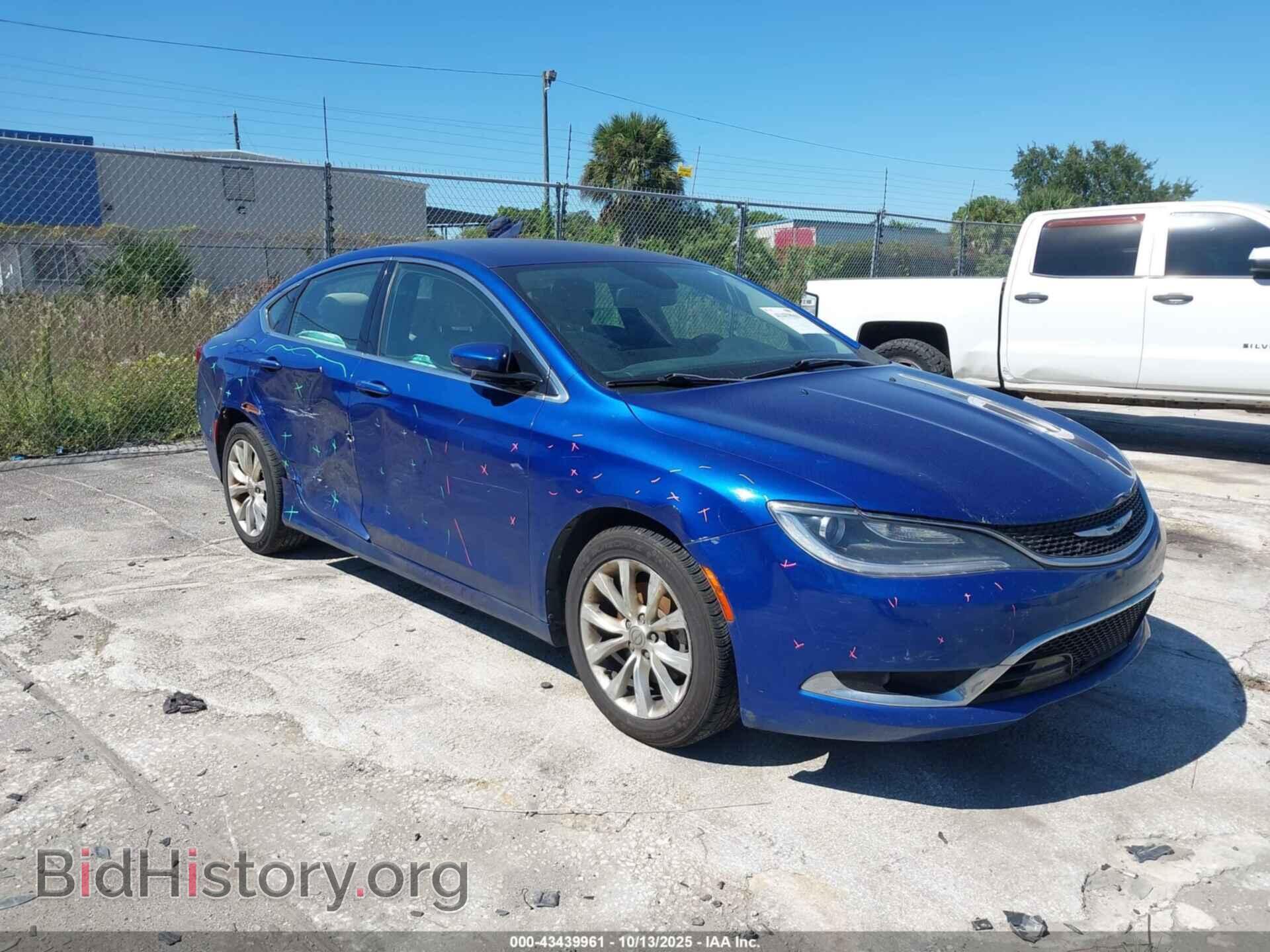 Фотография 1C3CCCCB7FN592418 - CHRYSLER 200 2015