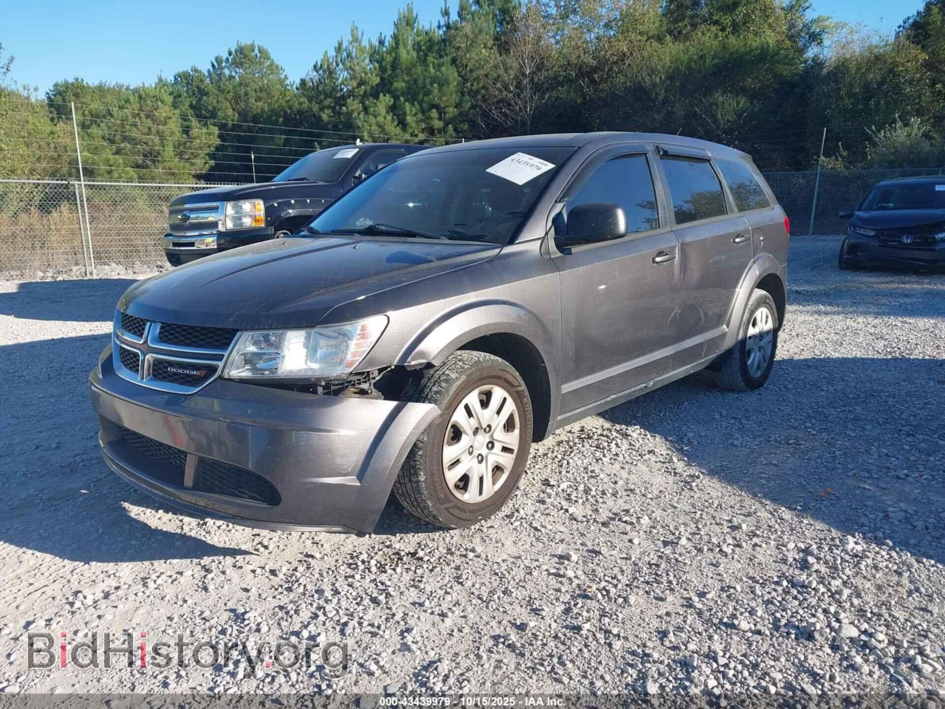 2015 DODGE JOURNEY - VIN: 3C4PDCAB6FT699702 - Фото 2