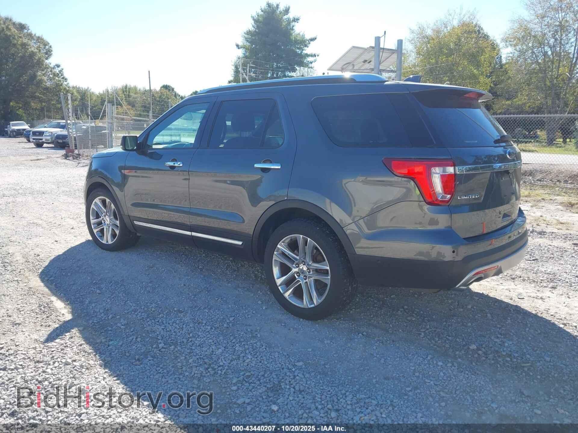 2016 FORD EXPLORER - VIN: 1FM5K7FH9GGB91856 - Фото 3