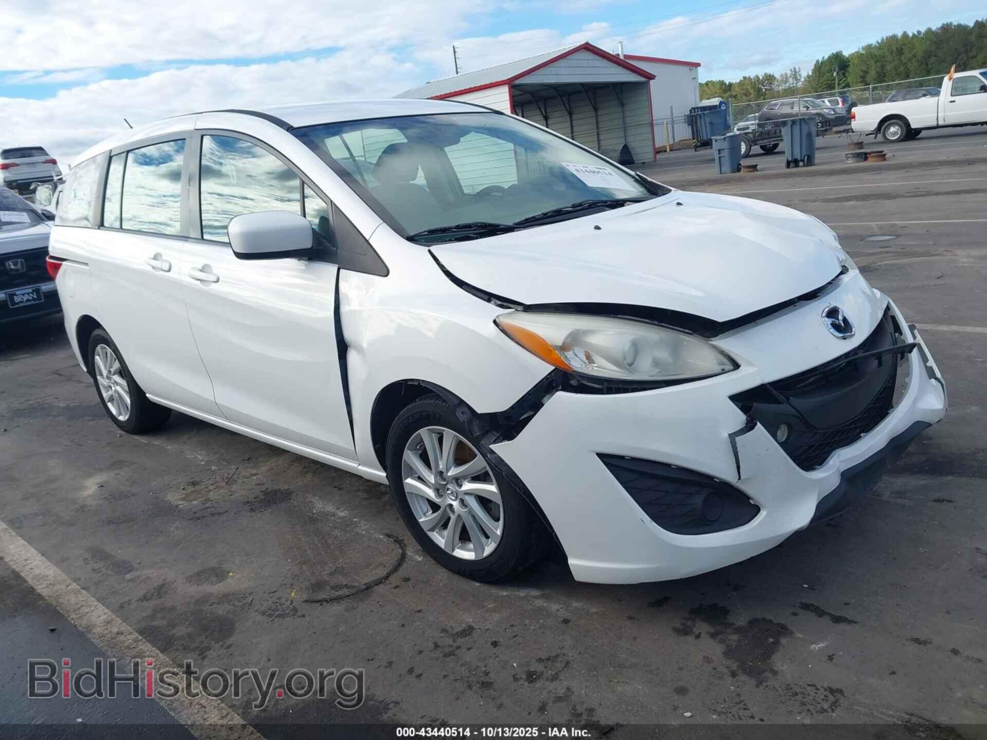 Photo JM1CW2BL6C0118167 - MAZDA MAZDA5 2012