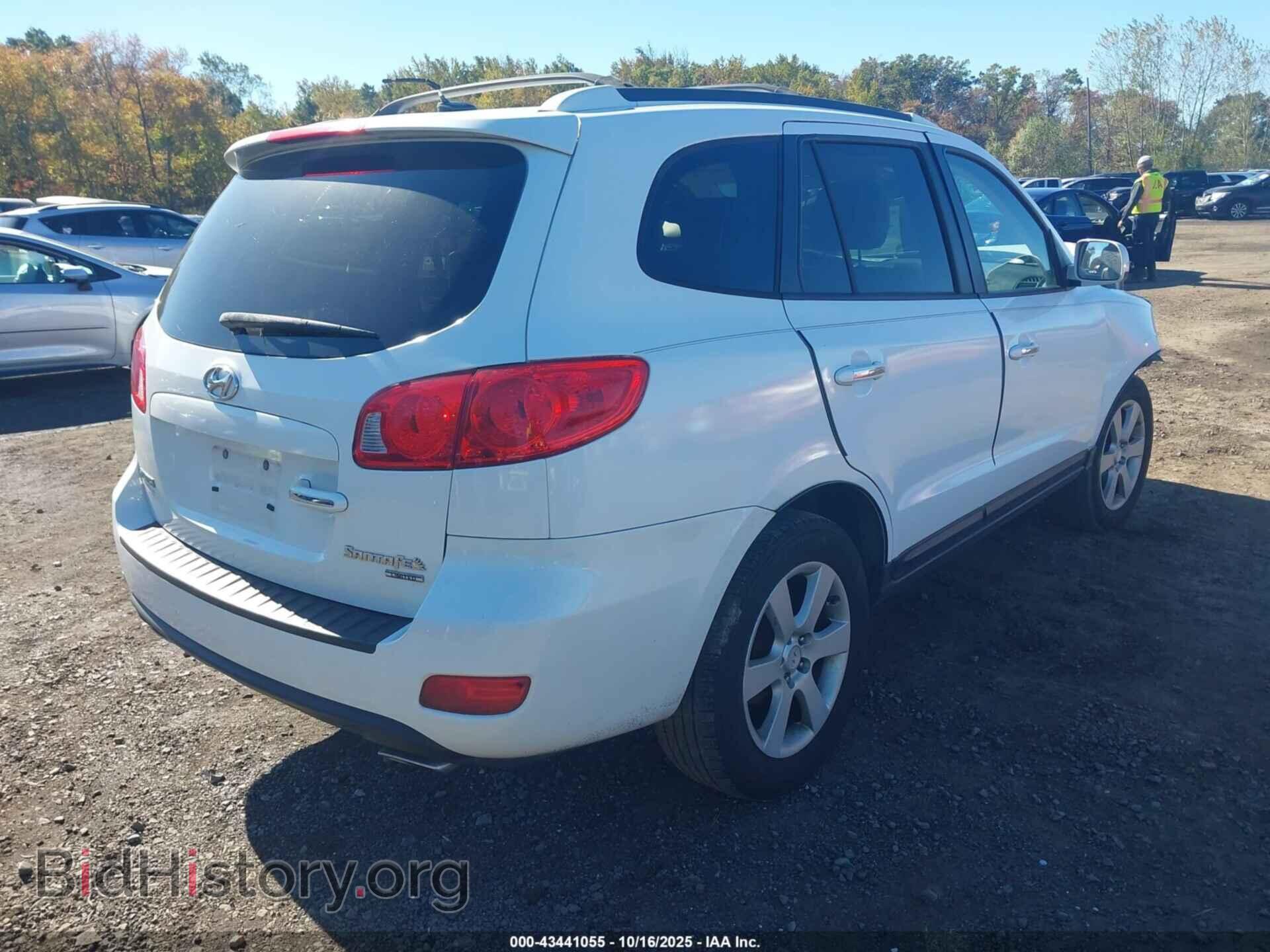 2009 HYUNDAI SANTA FE - VIN: 5NMSH13E69H257496 - Фото 4