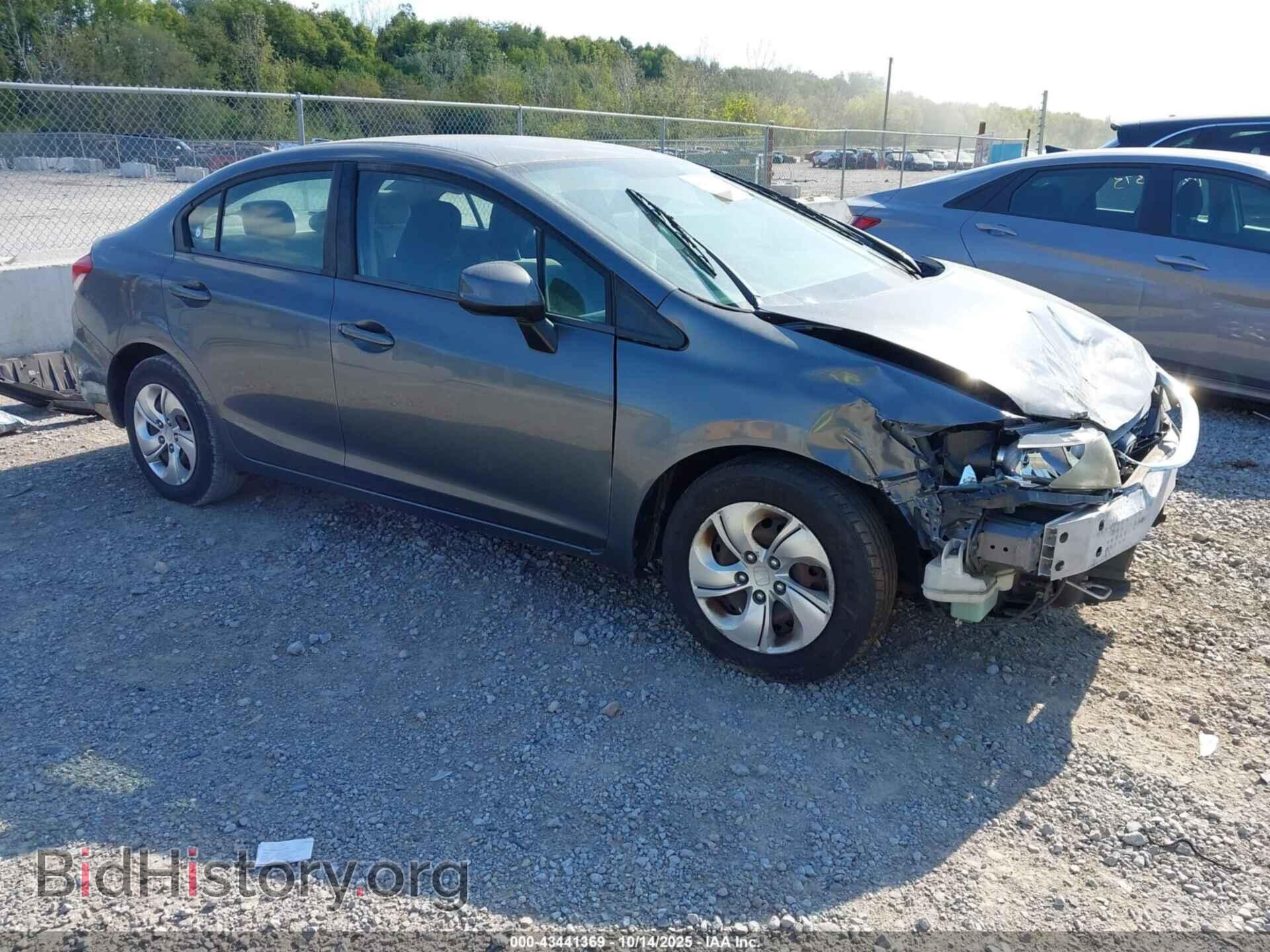Photo 19XFB2F55DE075762 - HONDA CIVIC 2013