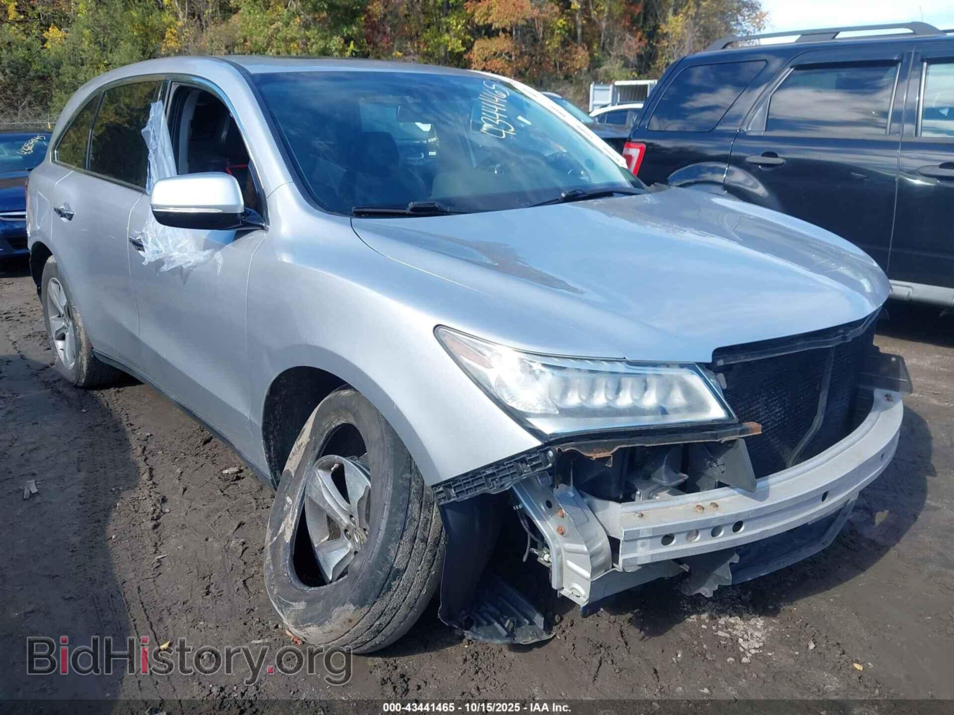 Photo 5FRYD4H24FB010897 - ACURA MDX 2015