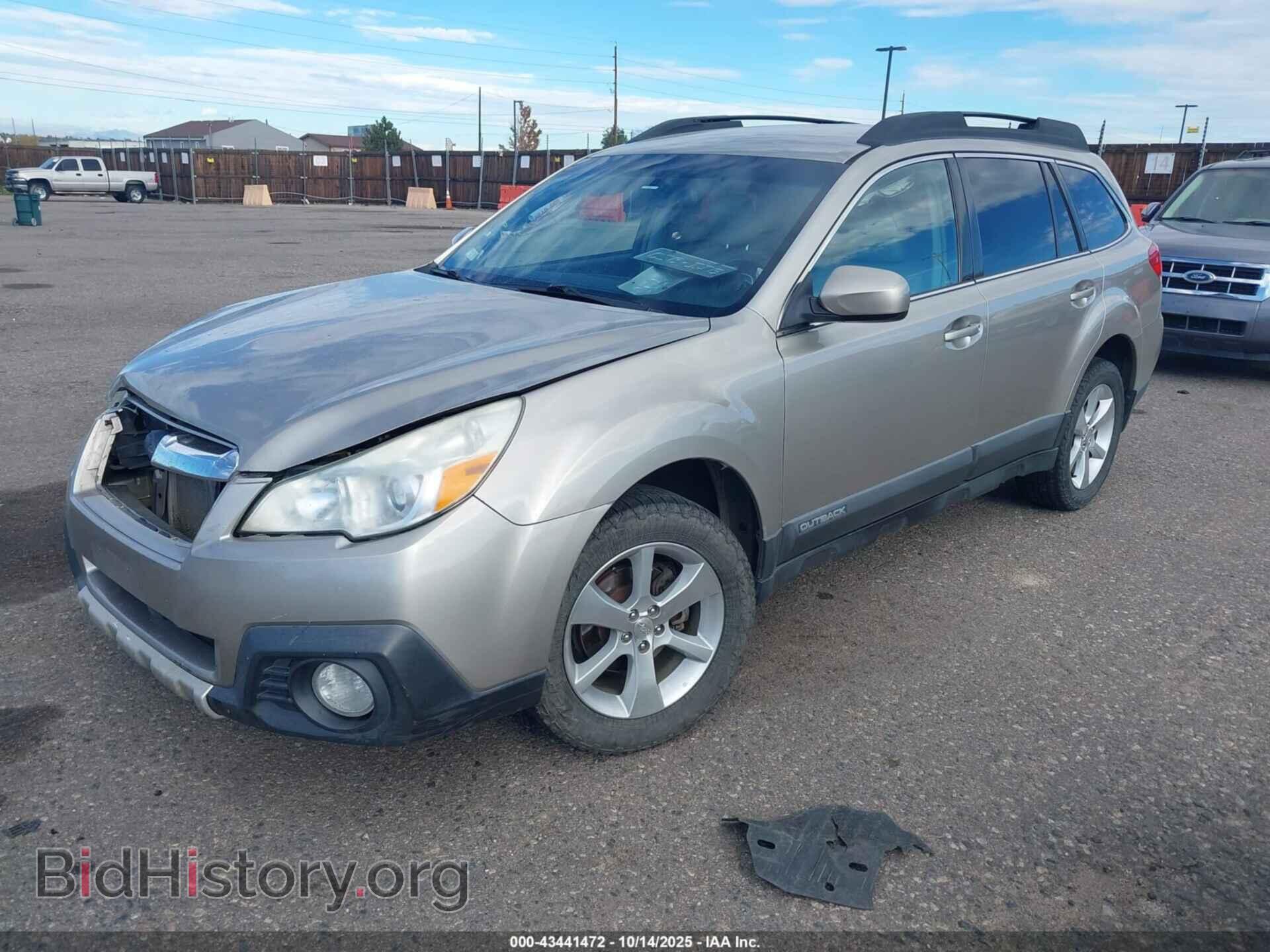 2014 SUBARU OUTBACK - VIN: 4S4BRBKC4E3234225 - Фото 2