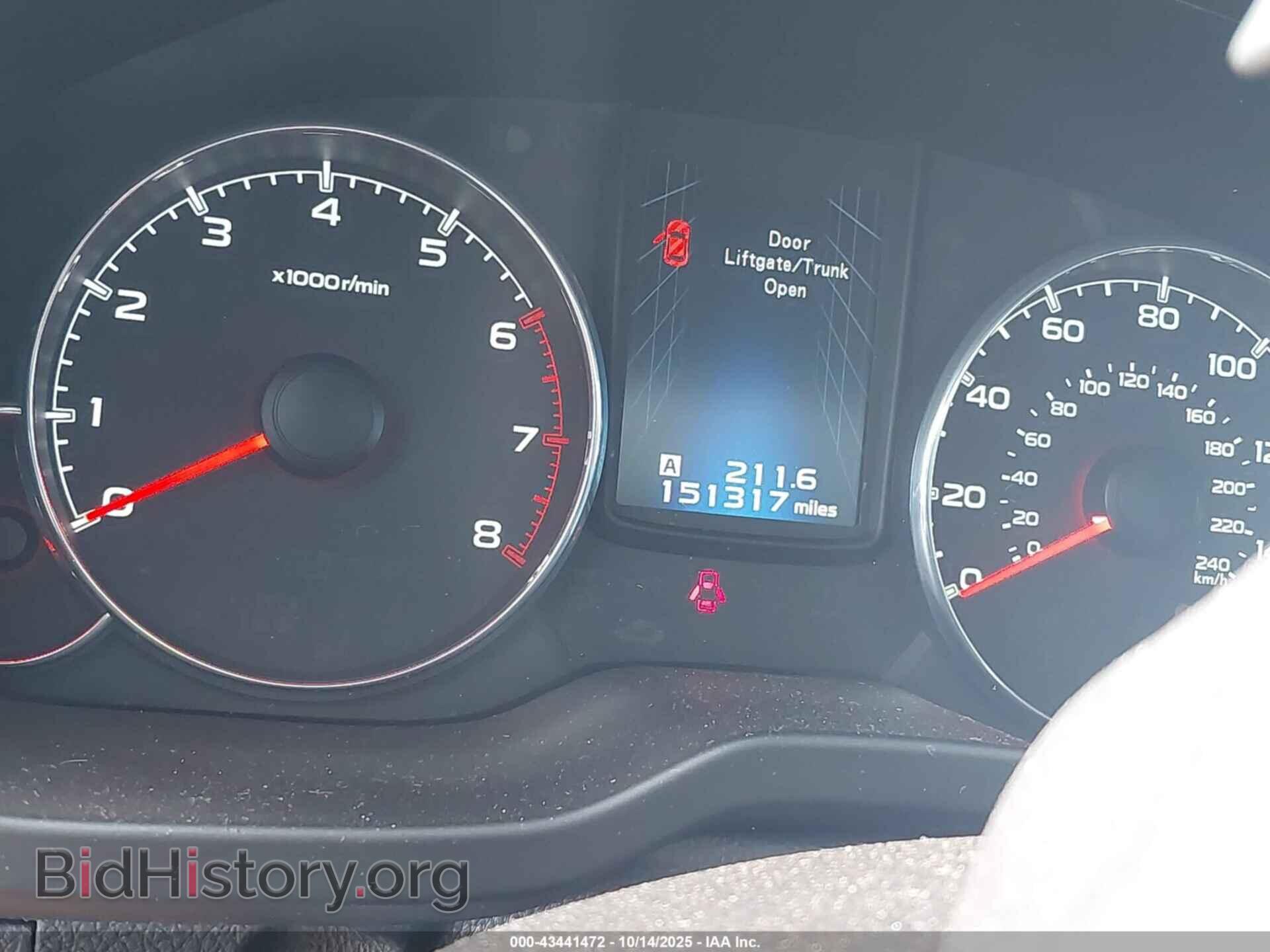 2014 SUBARU OUTBACK - VIN: 4S4BRBKC4E3234225 - Фото 7